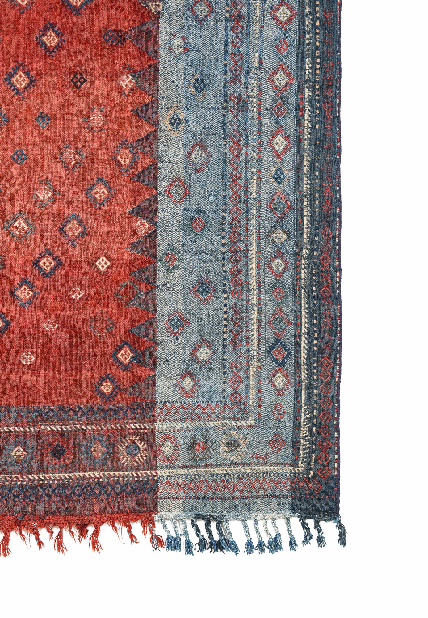 Antique Caucasian Verni Kilim 7'7" x 5'5"