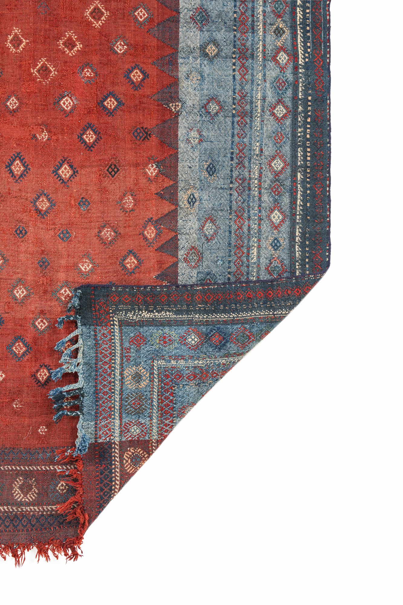 Antique Caucasian Verni Kilim 7'7" x 5'5"