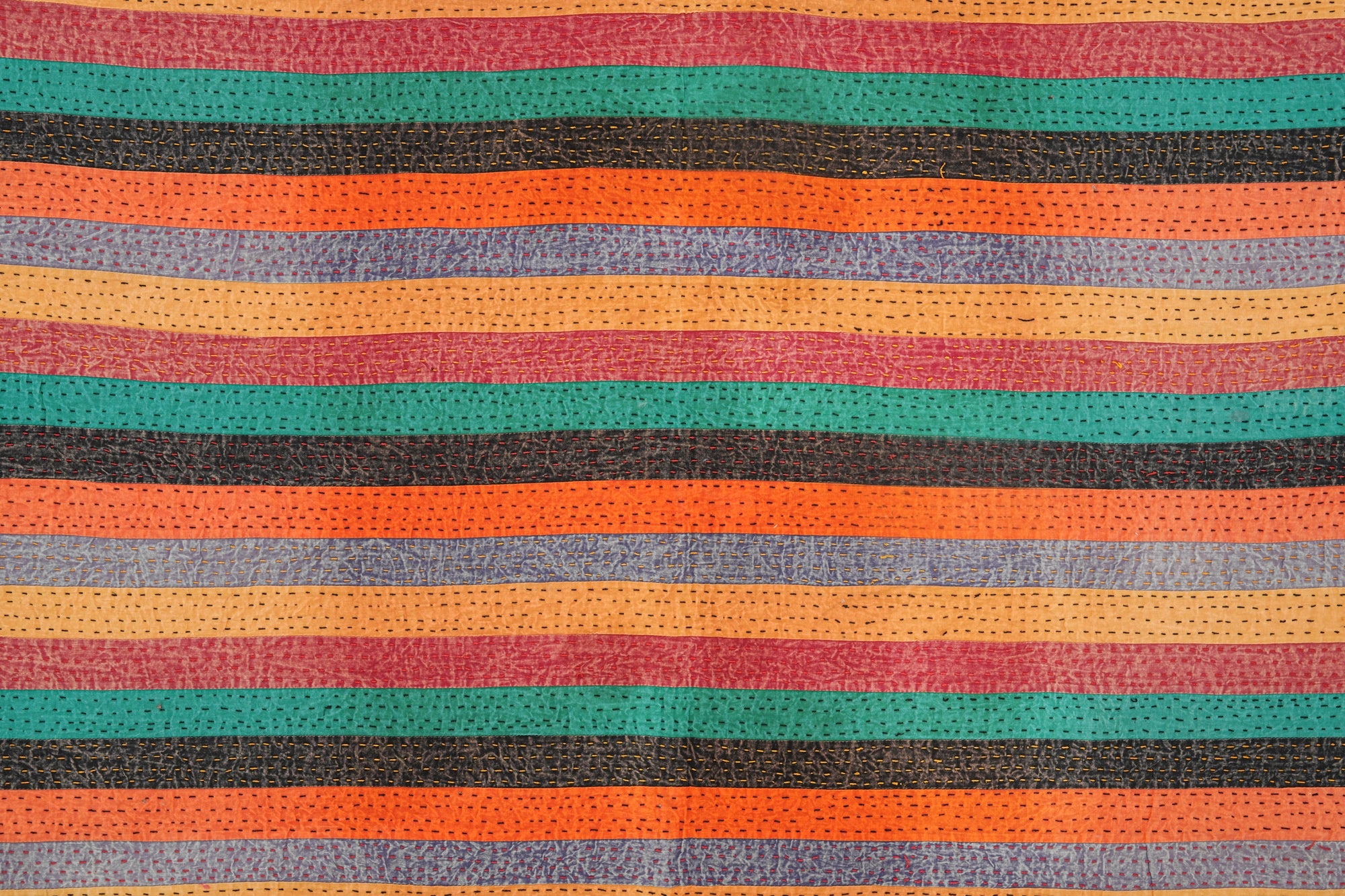 Vintage Kantha Textile 7' x 4'10"
