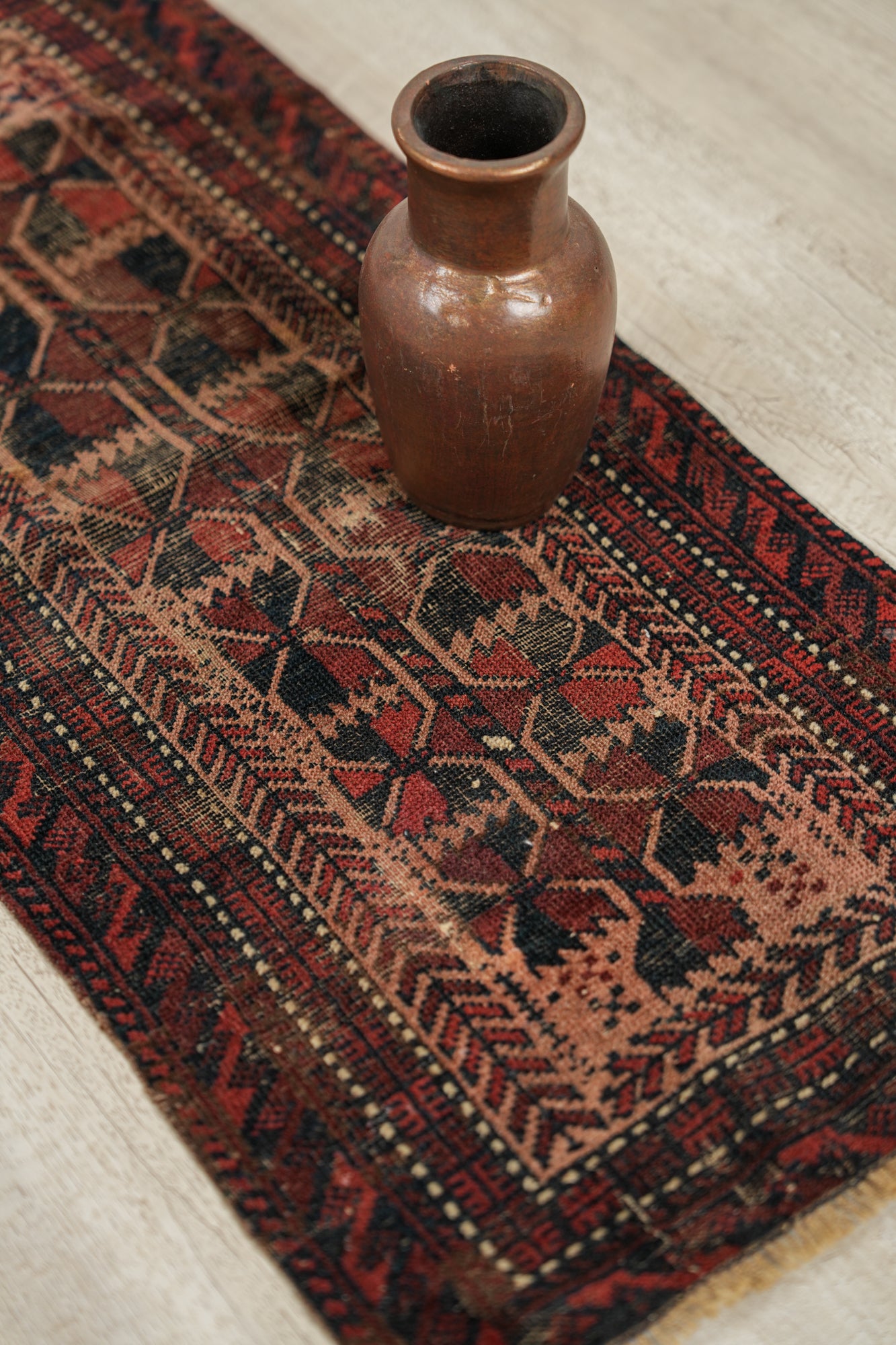 Antique Baloch Tribal Rug 2'7" x 1'2"