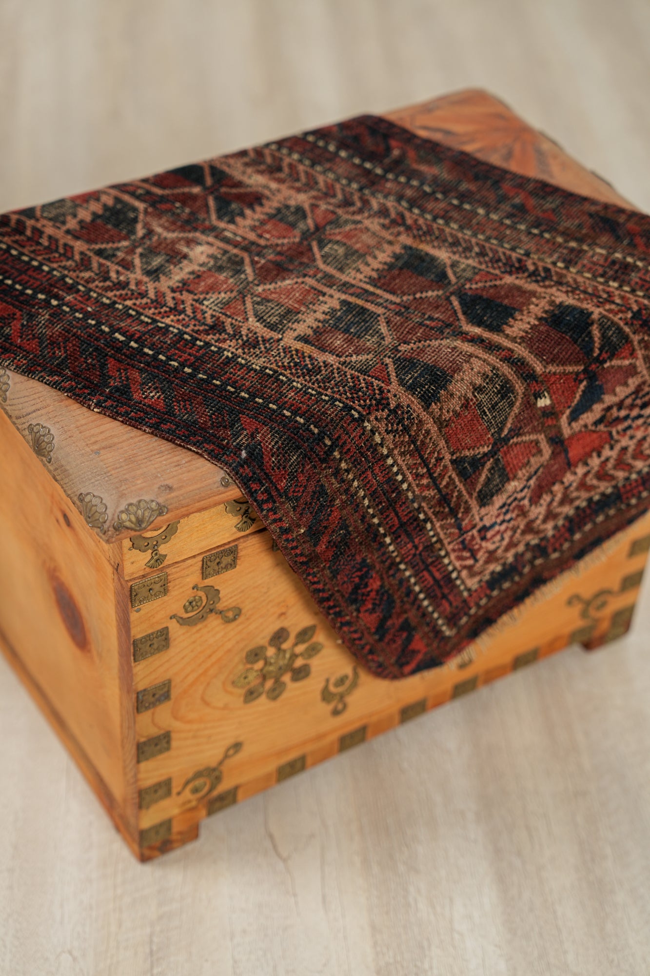 Antique Baloch Tribal Rug 2'7" x 1'2"