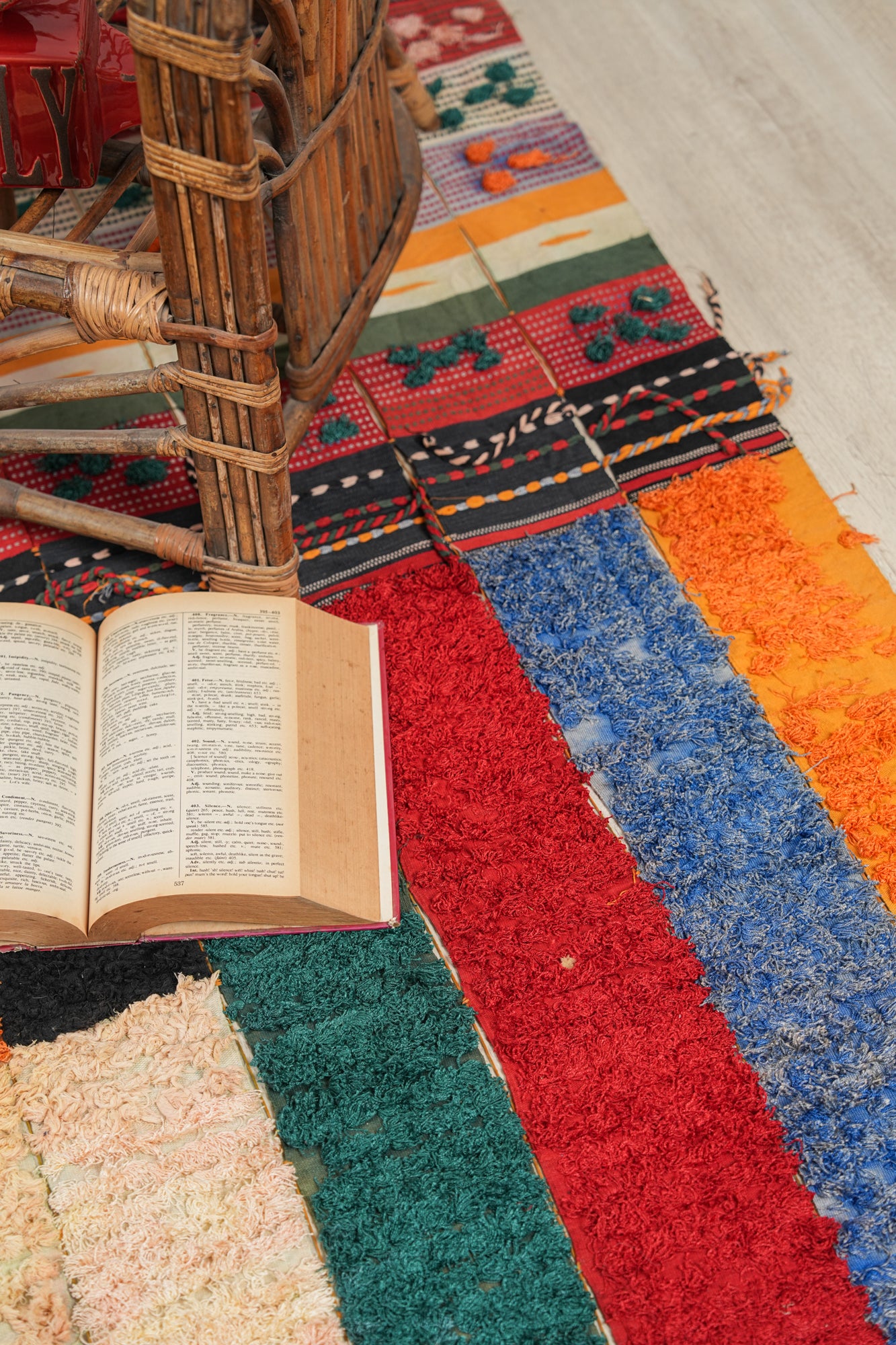 Vintage African Fulani Textile 12'2" x 5'8"