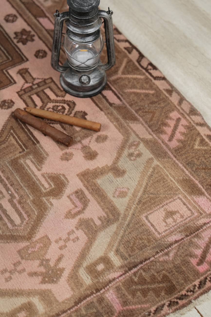 vintage Turkish rug 5'1" x 3'1"