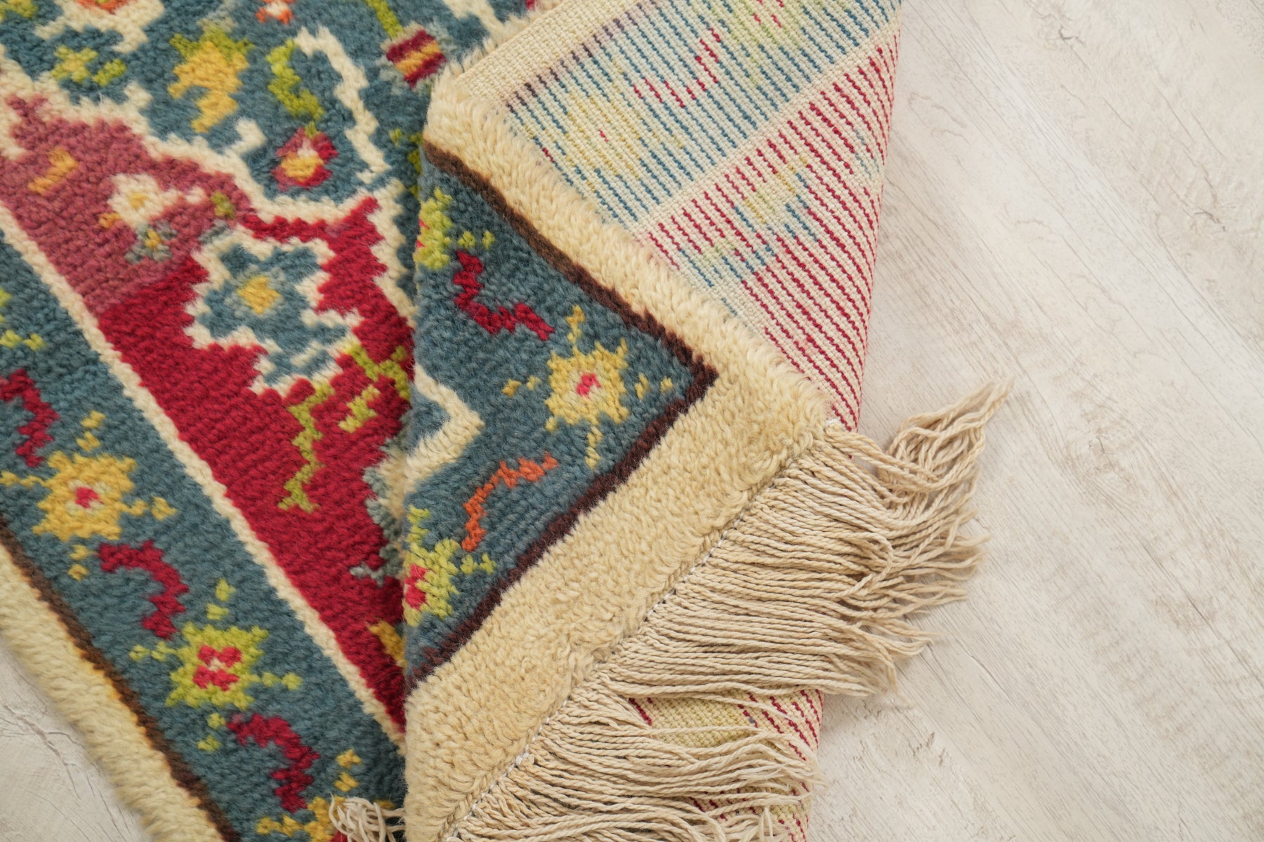 Vintage Tunisian Rug 5' x 2'3"