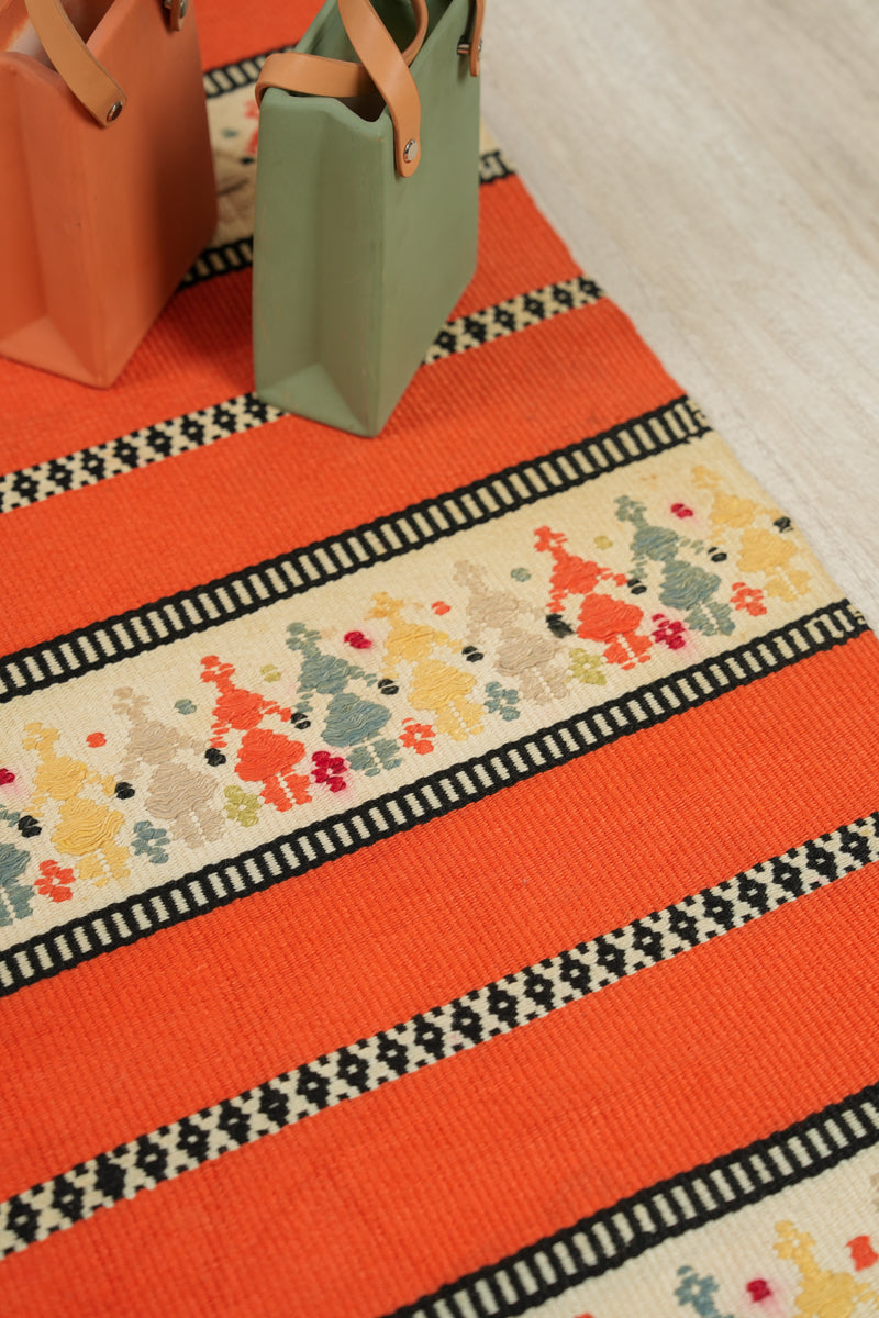 Vintage Polish Tapestry 5'11" x 1'8"