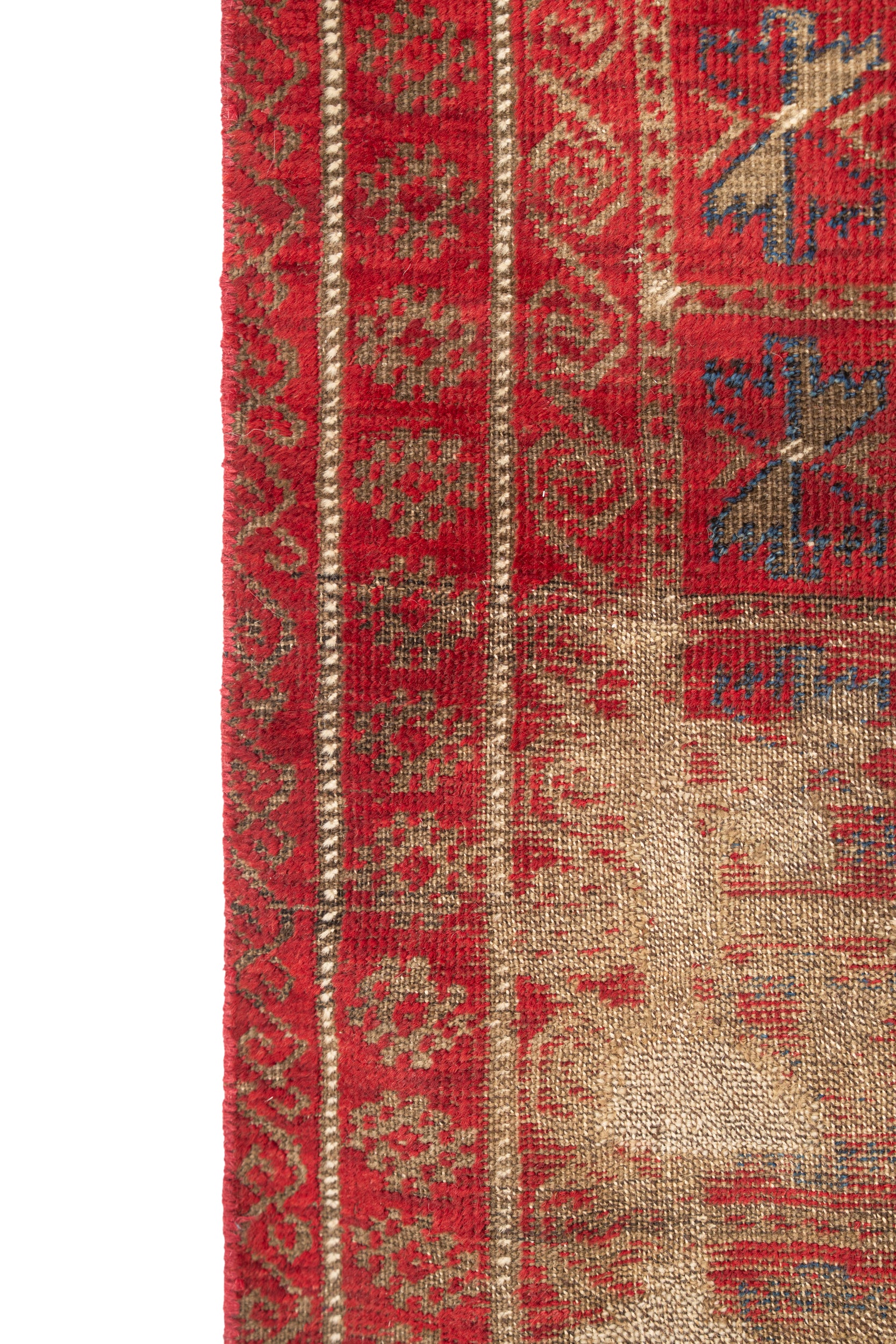 Vintage Baloch Prayer Rug 4'4" x 3'2"