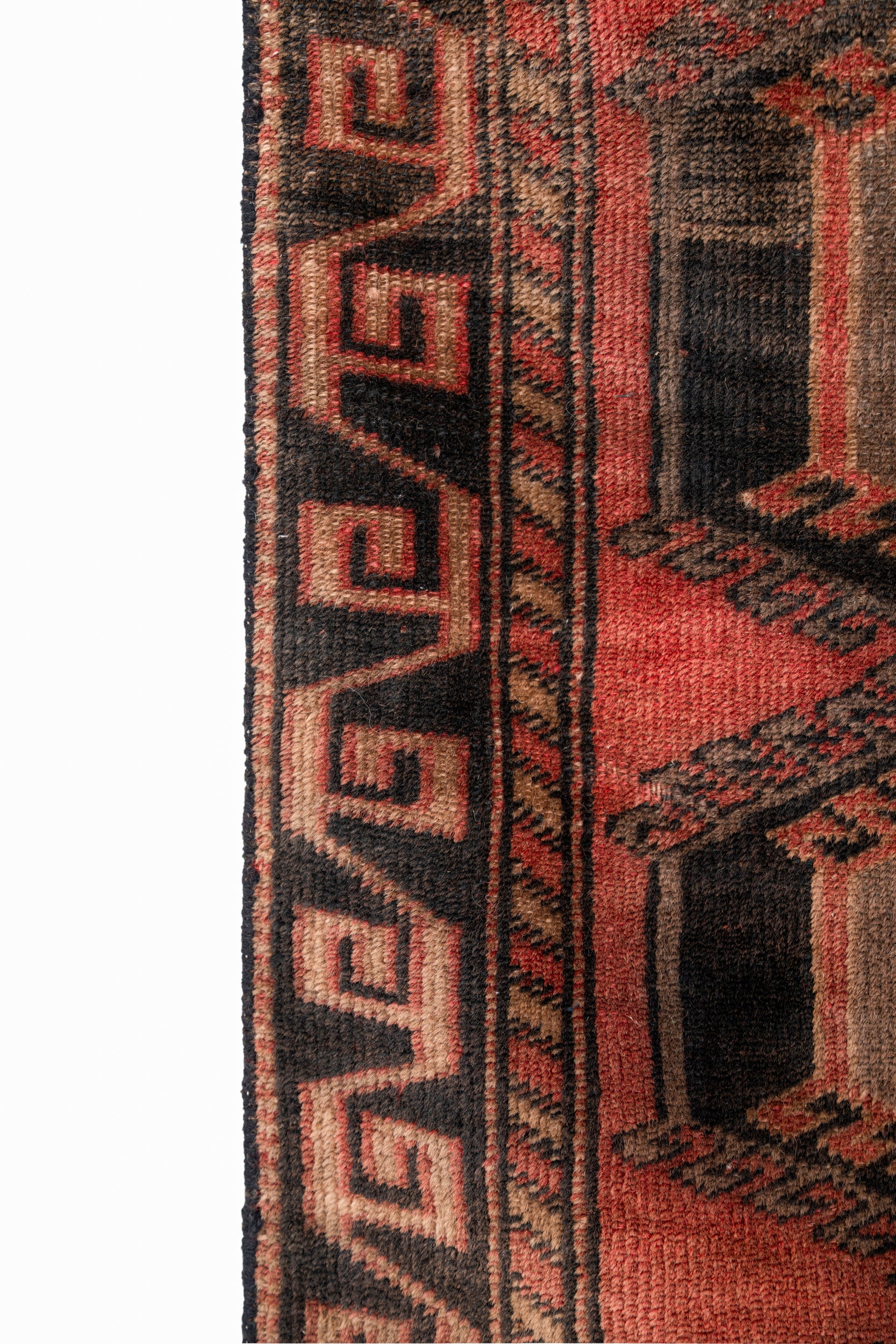 Vintage Turkish Tribal  Rug 4' x 2'5"