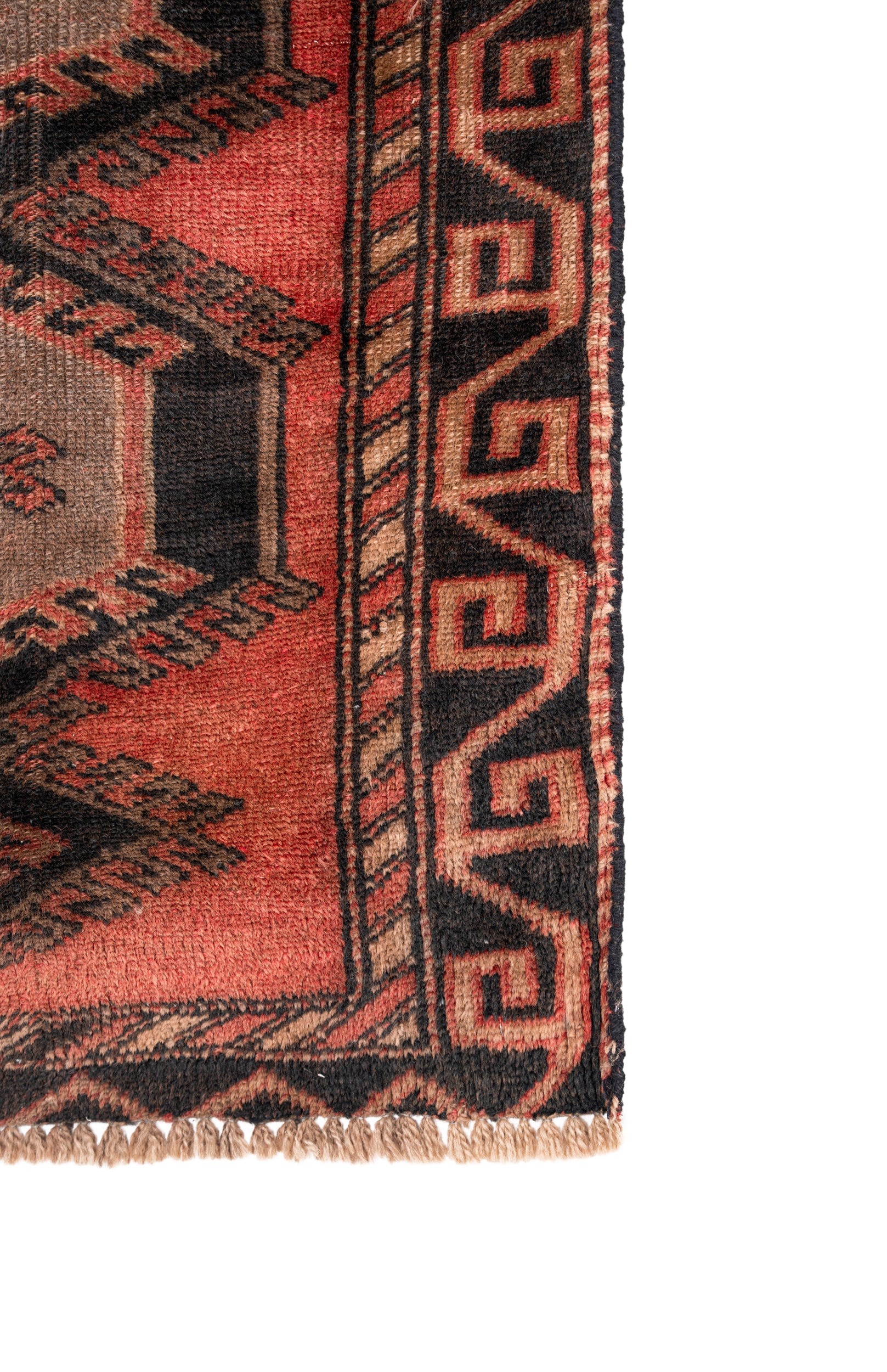 Vintage Turkish Tribal  Rug 4' x 2'5"