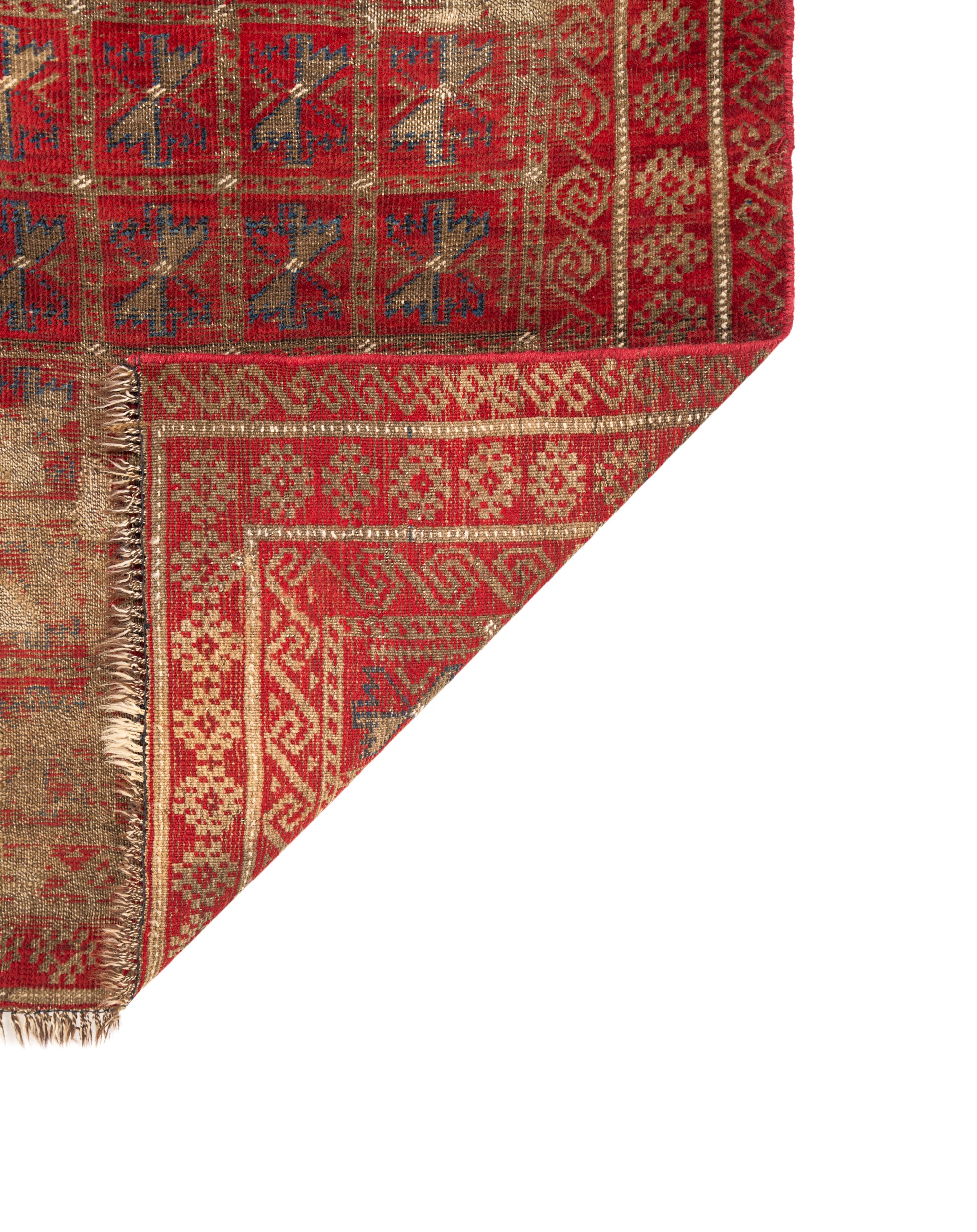 Vintage Baloch Prayer Rug 4'4" x 3'2"