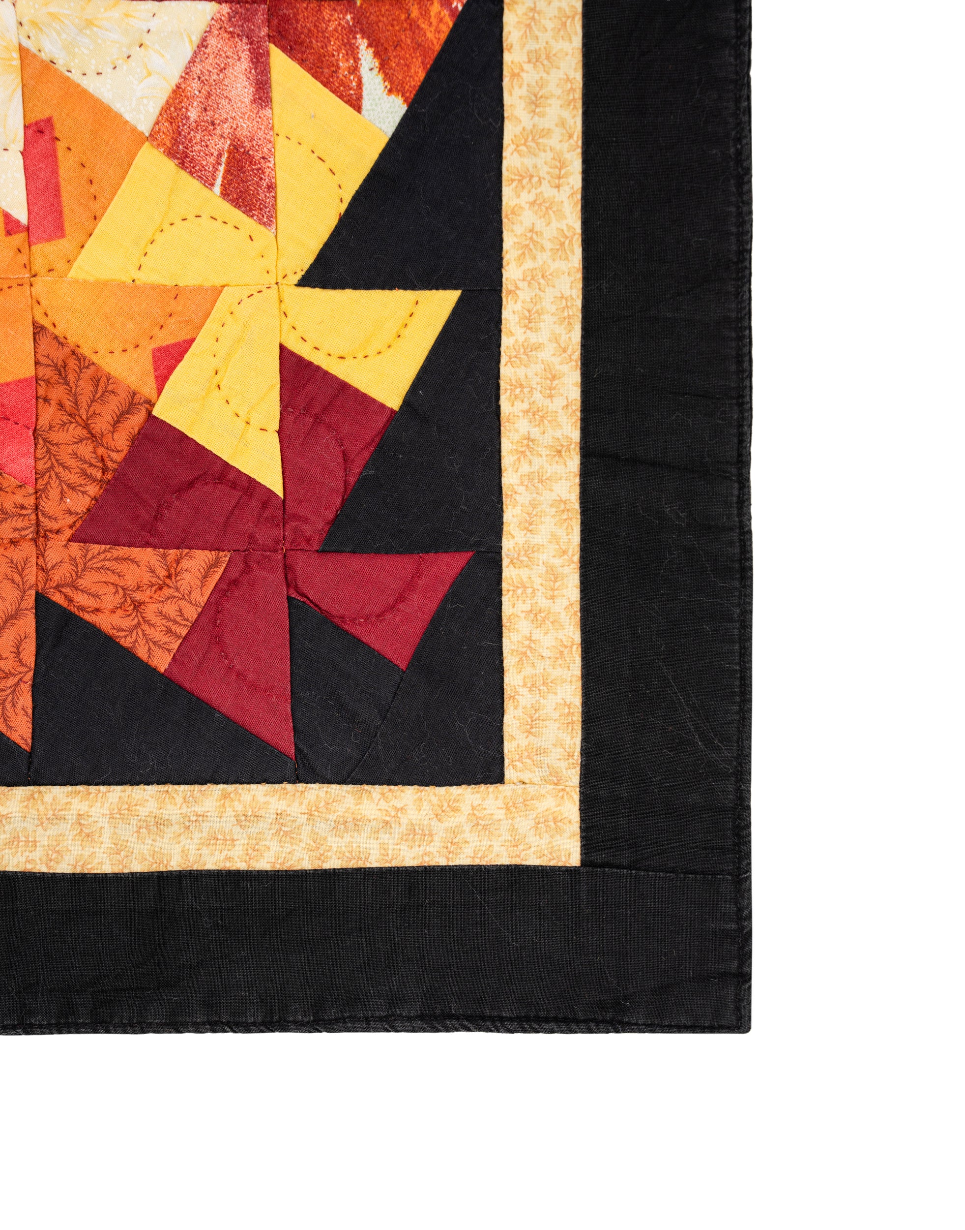 Vintage  European Textile  1'10" x 1'6"