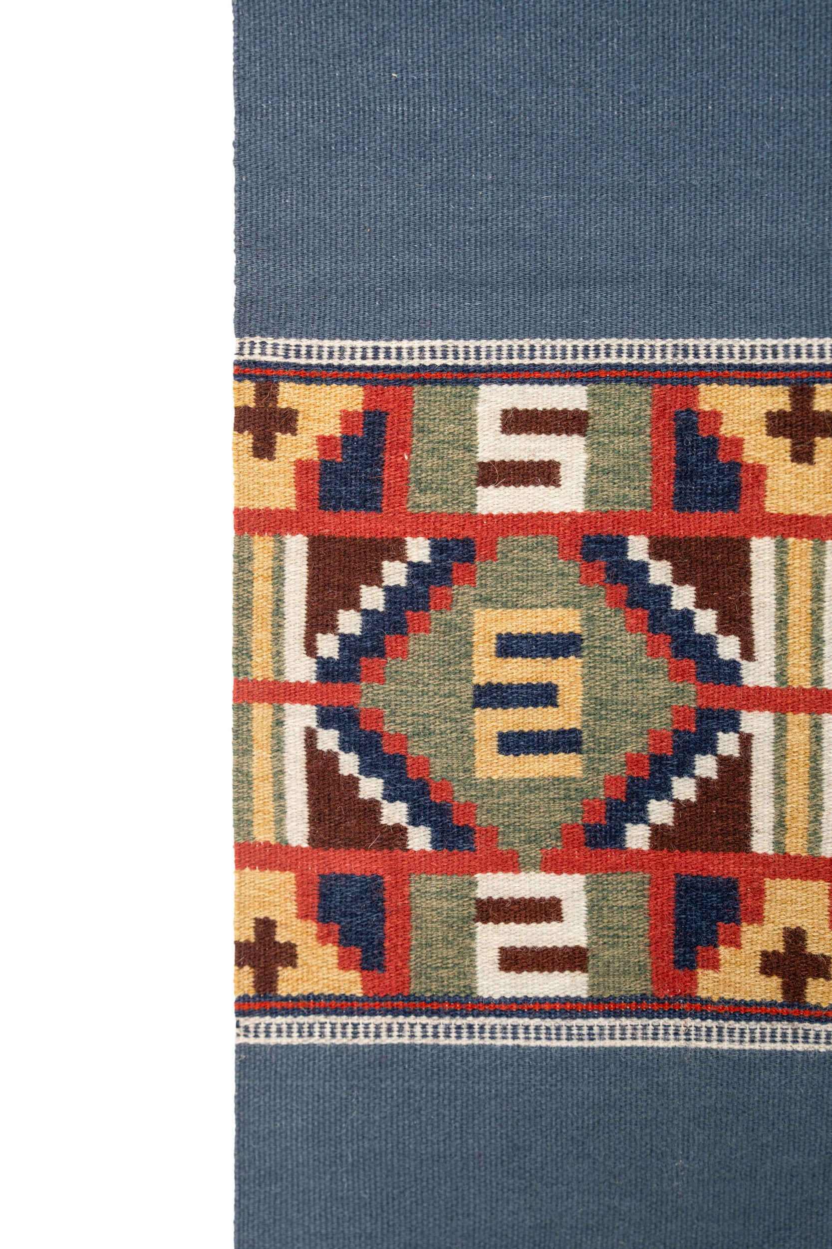 Vintage Scandinavian Table runner 5'8" x 1'4"