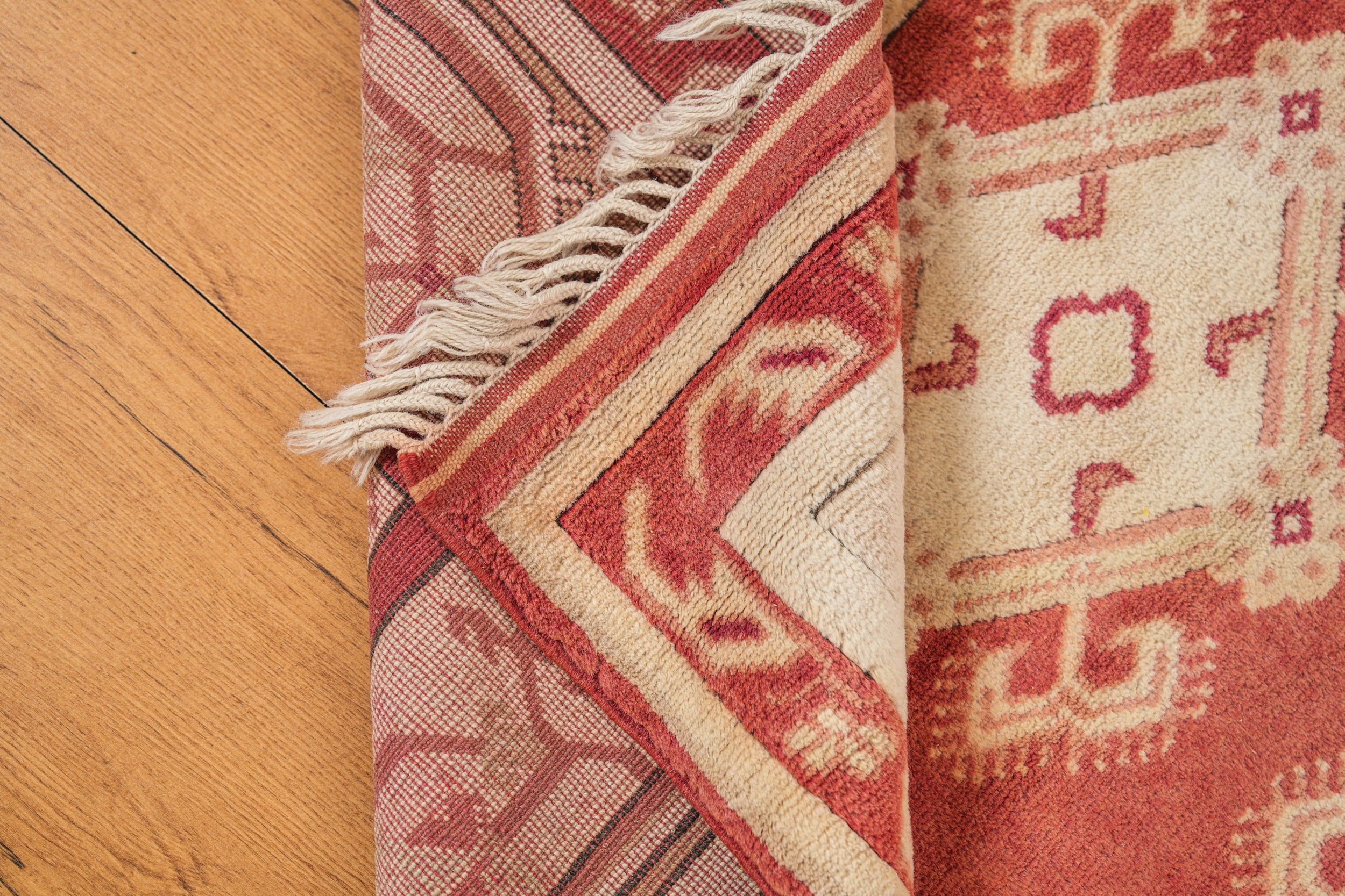 Vintage Turkish Milas Rug 5'9" x 4'3"