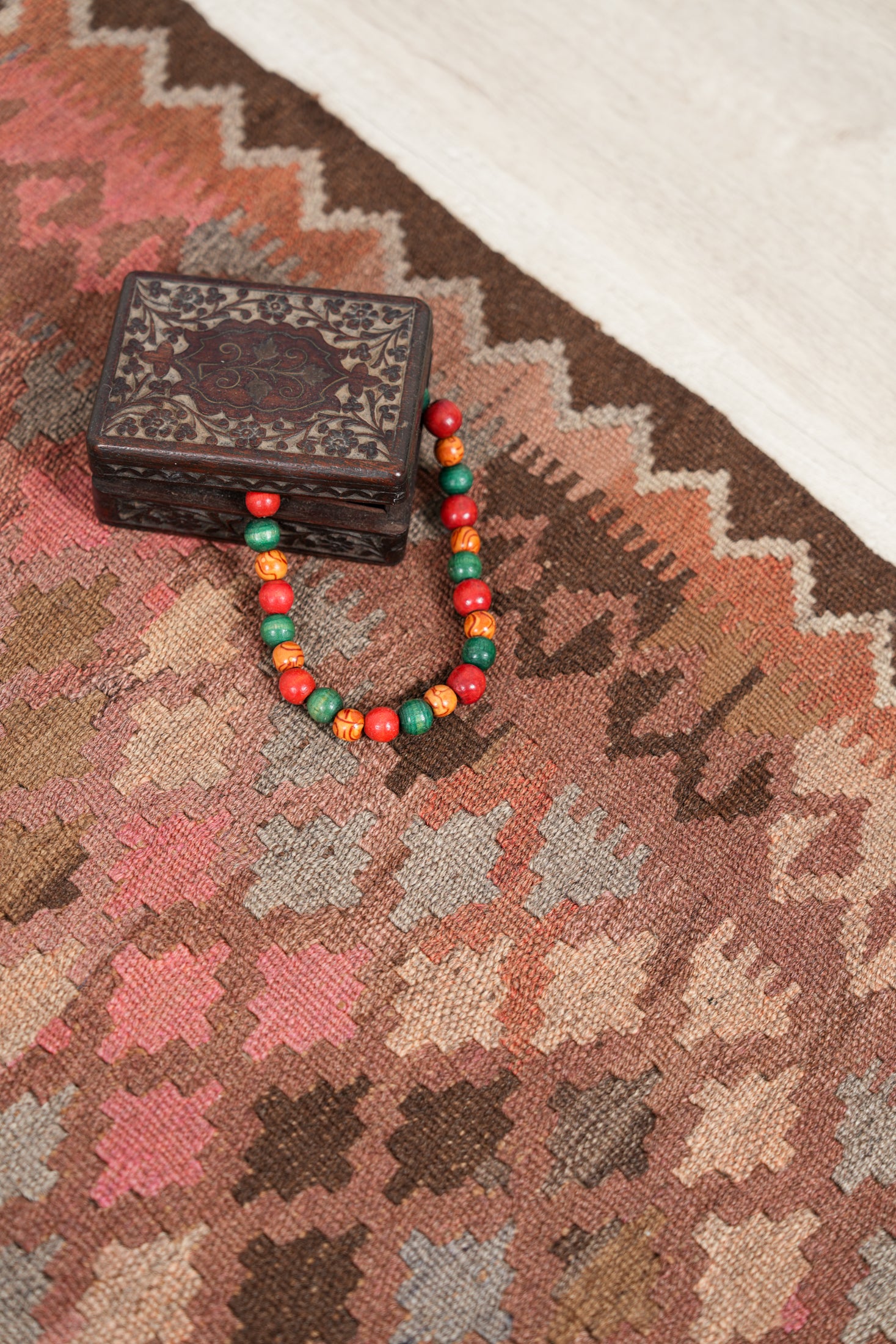 Vintage Afghan Tribal Kilim 2'9" x 2'4"