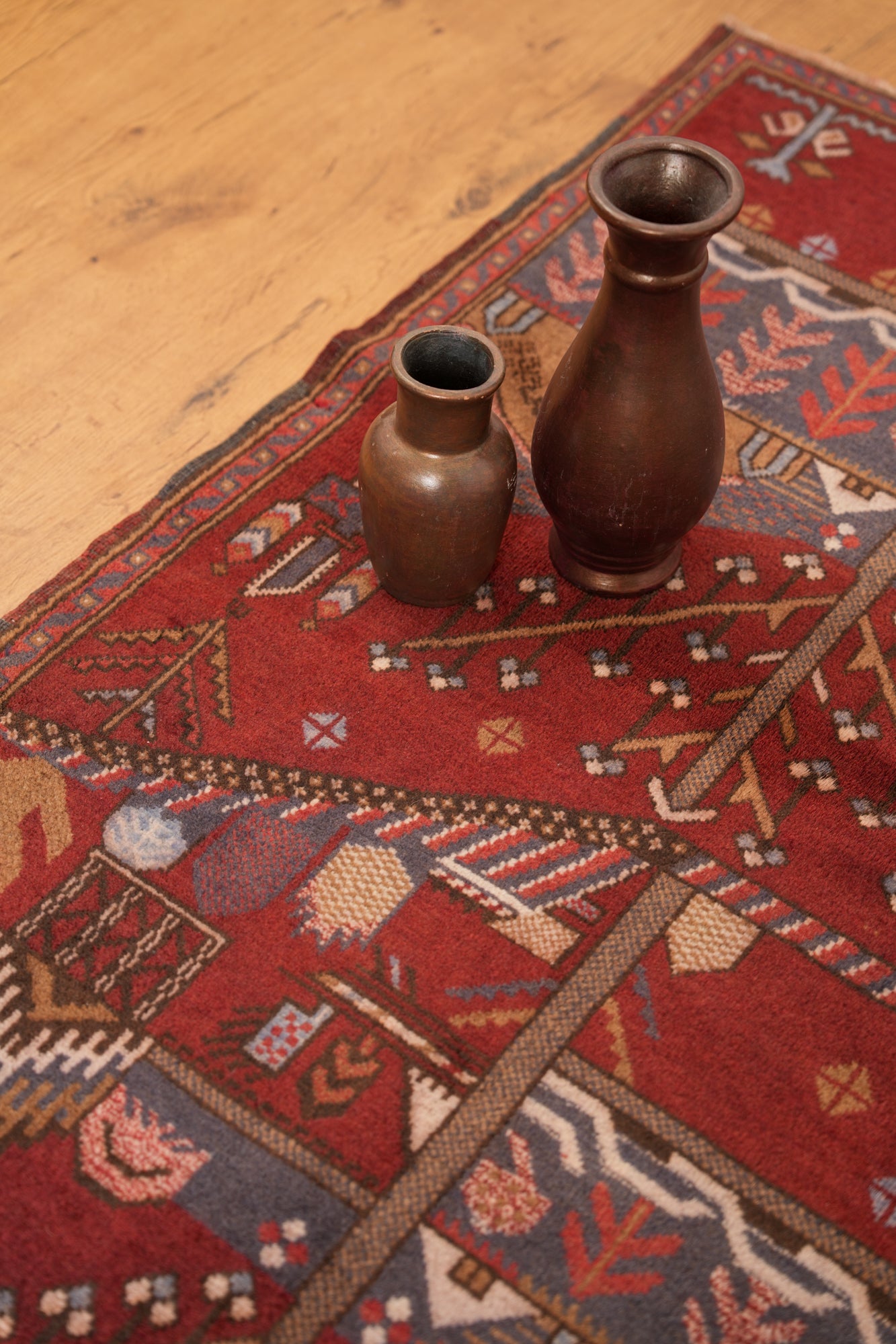 Vintage BalOch Rug 4'6" x 3'