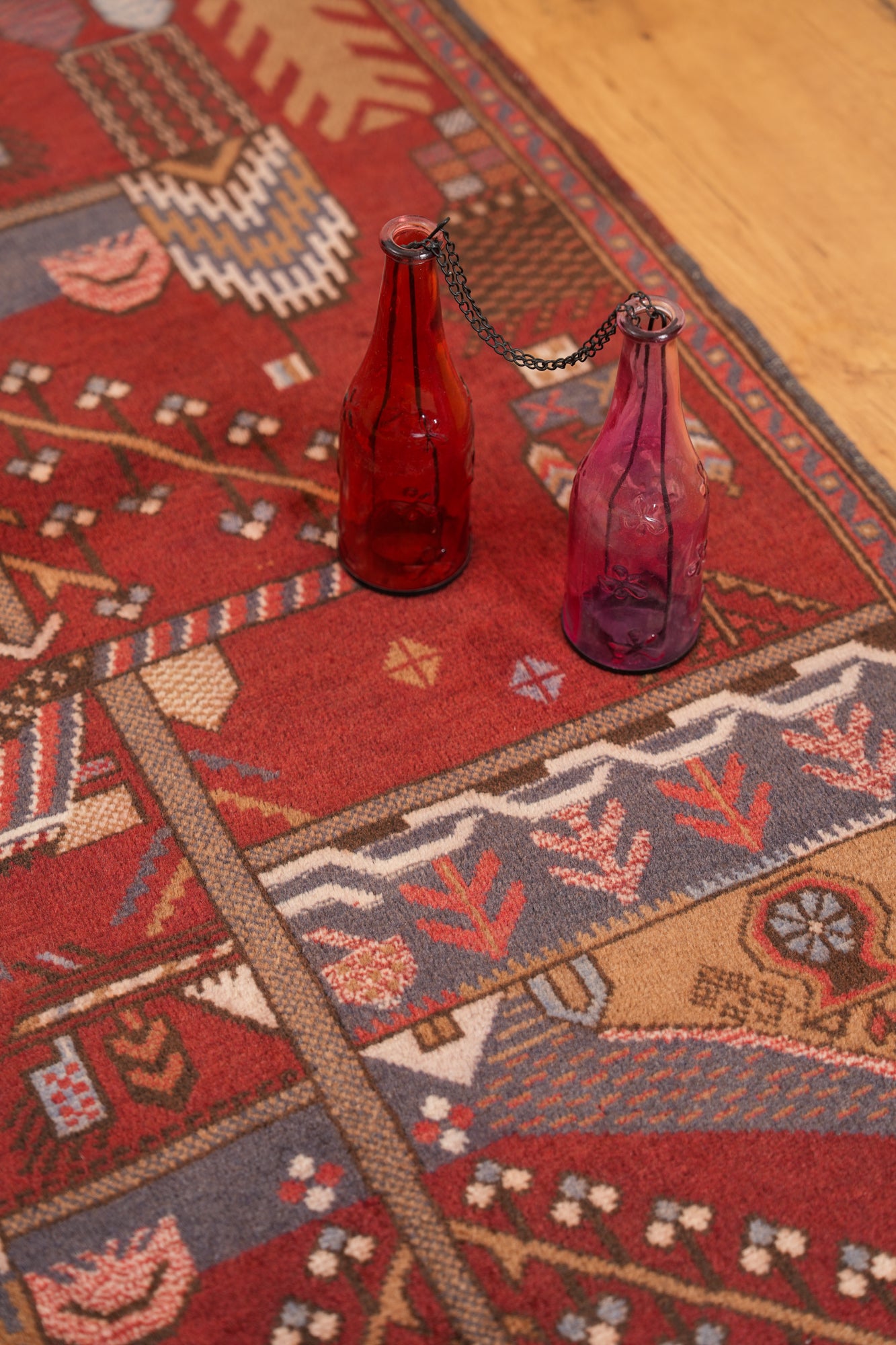 Vintage BalOch Rug 4'6" x 3'