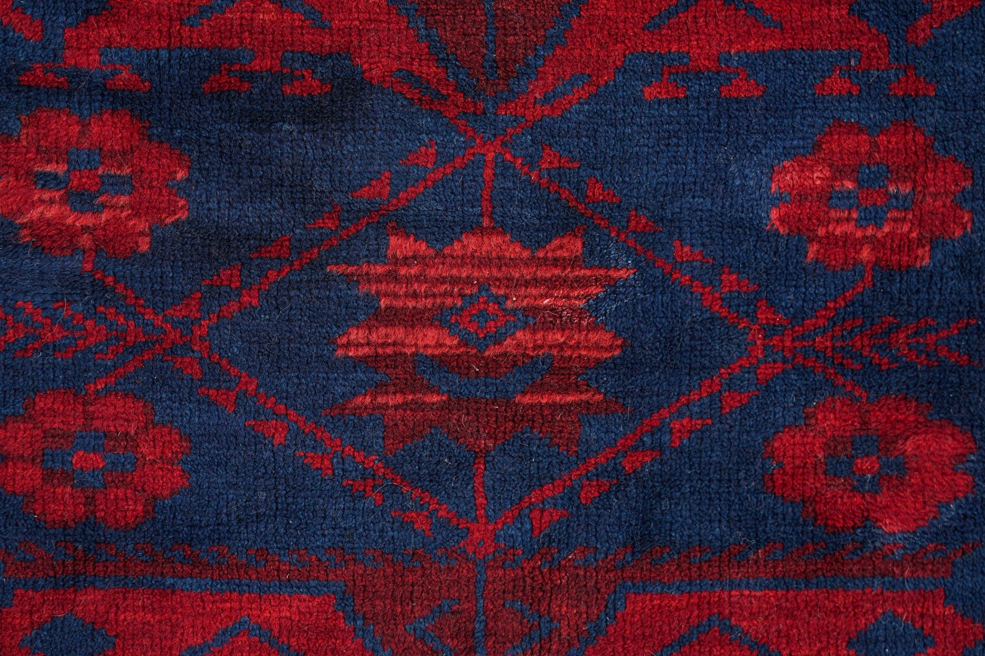 Vintage Turkish Tribal Rug 4'4" x 2'7"