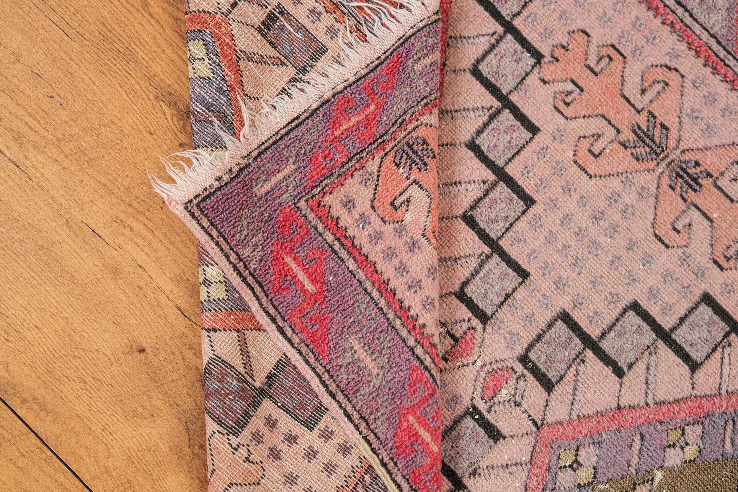 Vintage Caucasian Shirvan Rug 5'7" x 3'2"