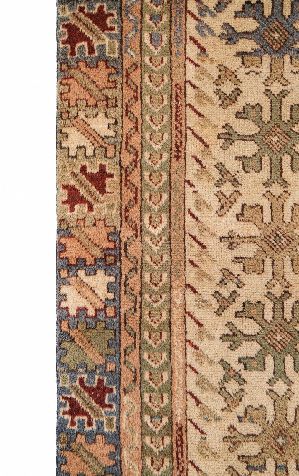 VINTAGE MOROCCAN RUG 6'7" x 3'7"