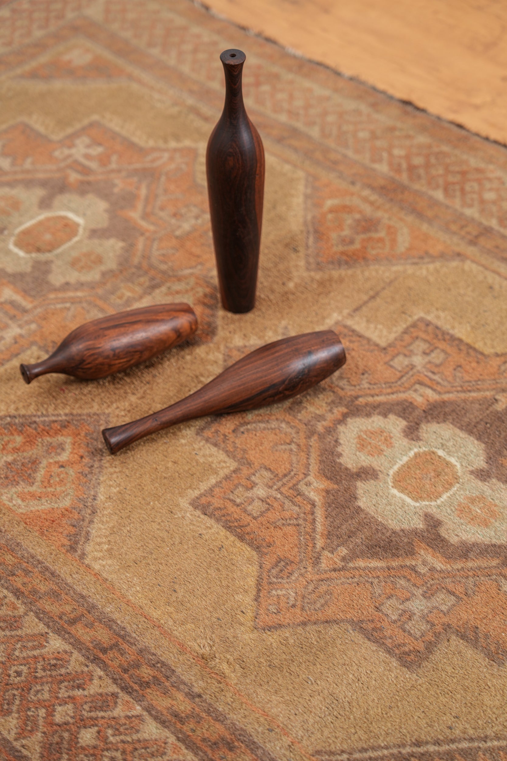 Vintage Turkmen Rug 5'9" x 3'10"