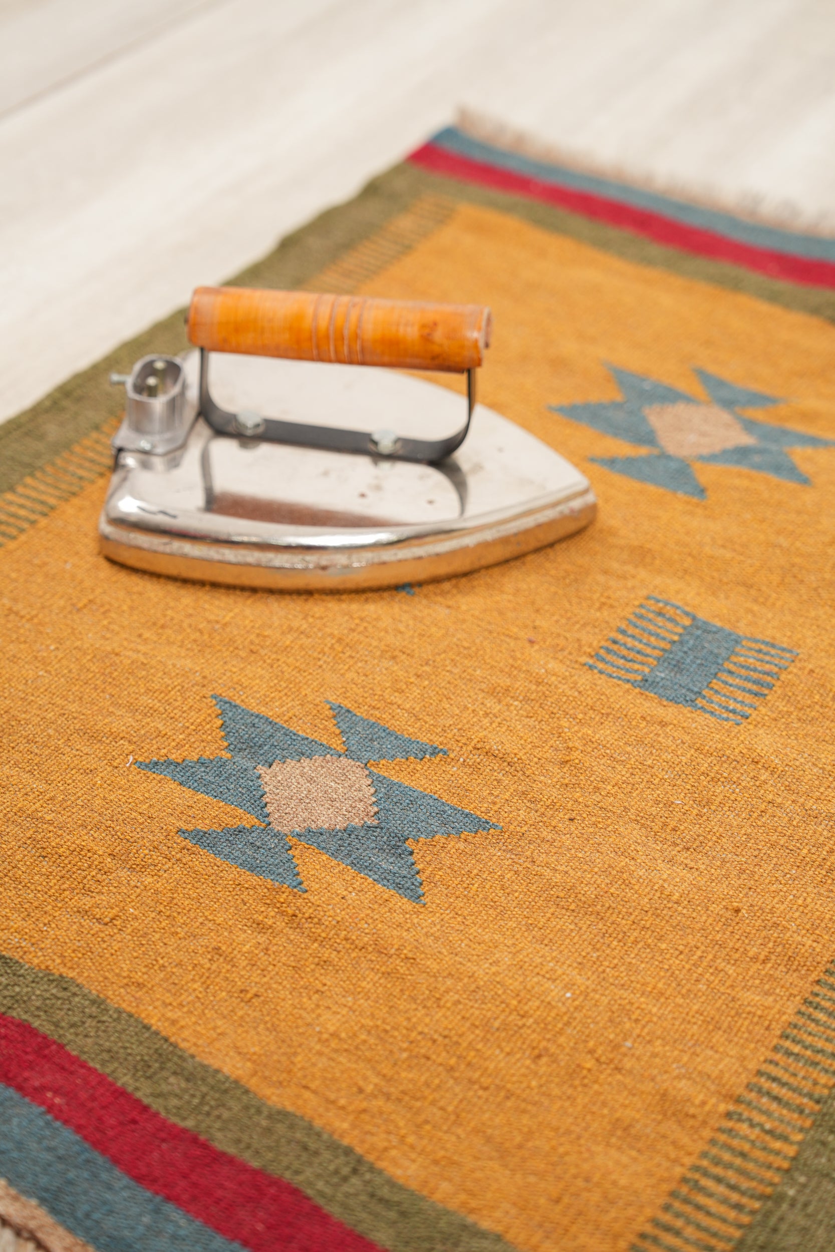 Vintage Turkish Tribal Kilim 2'10" x 2'