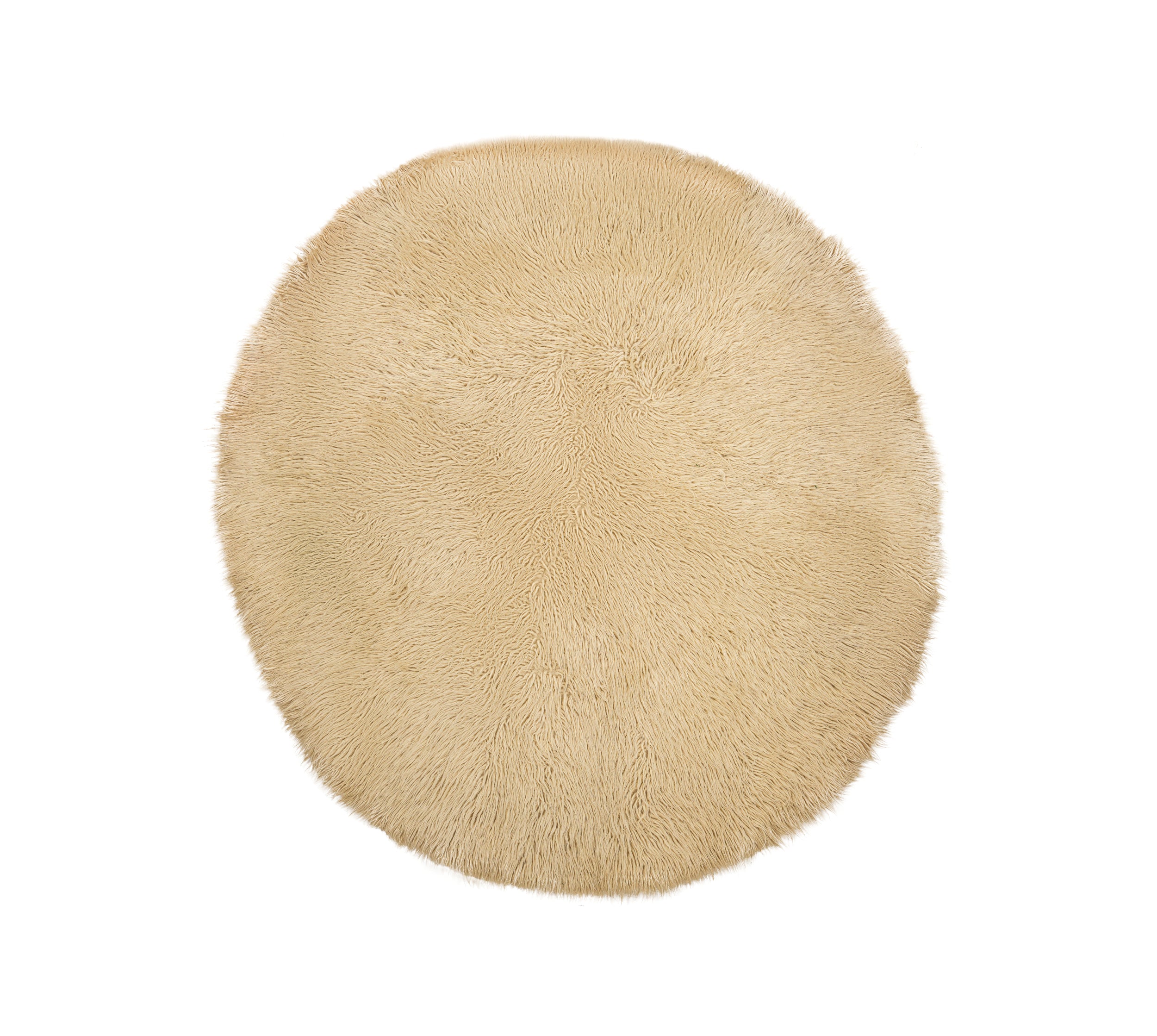 Vintage Scandanavian Round Rug 6' x 6'