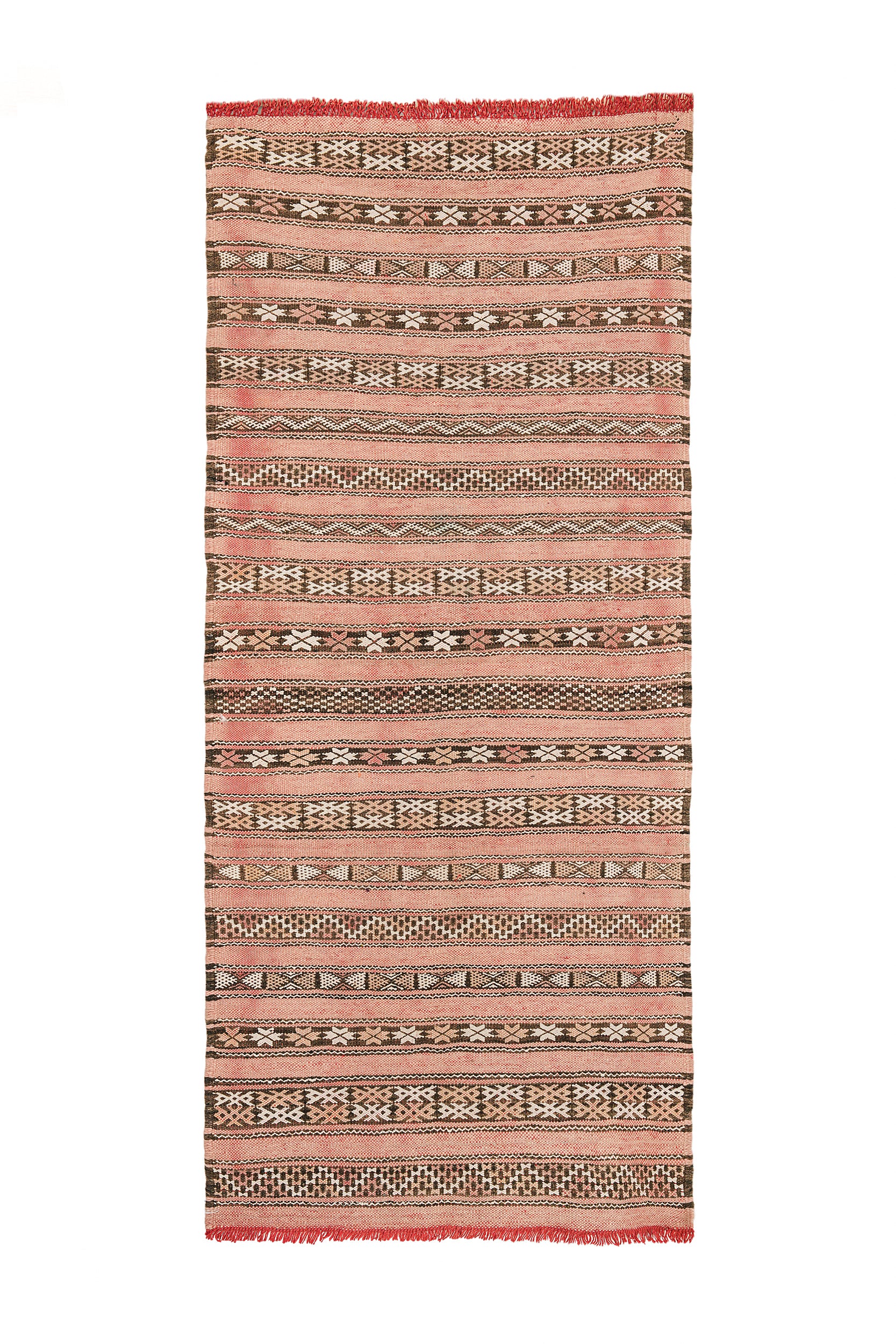 Vintage Moroccan Tribal Kilim 4'5" X 2'
