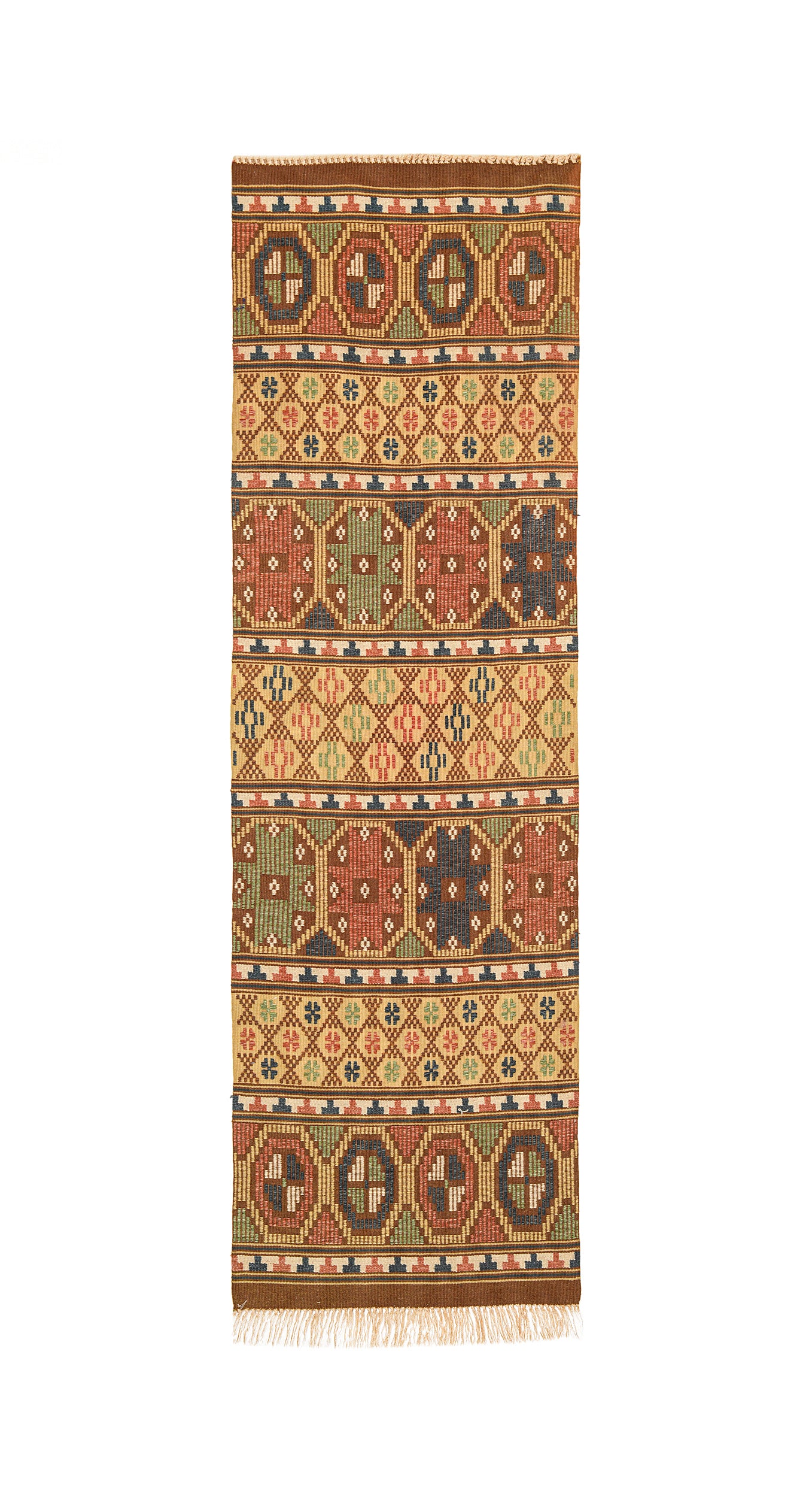 Vintage Swedish Textile 5'2" X 1'7"