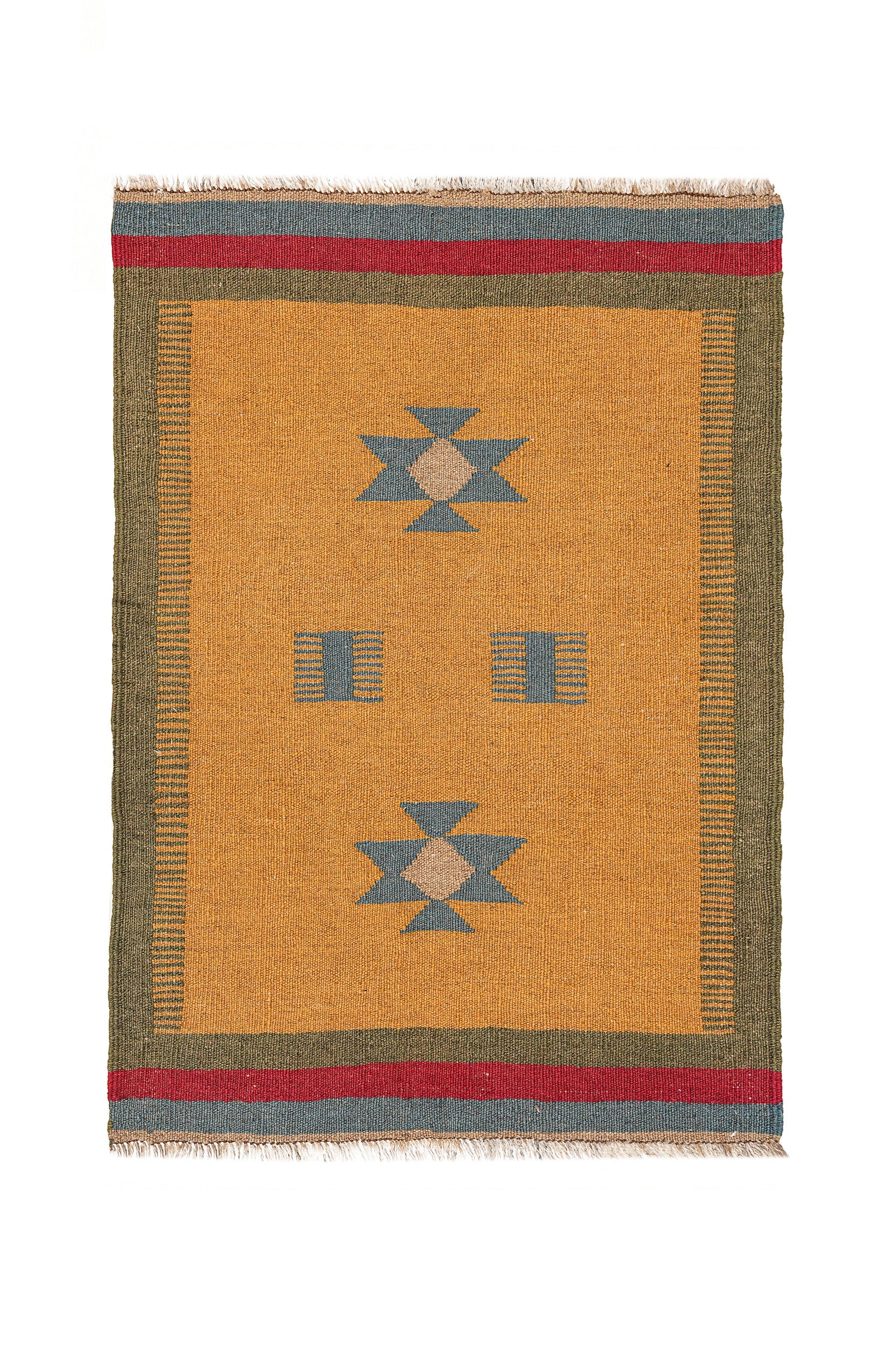 Vintage Turkish Tribal Kilim 2'10" x 2'
