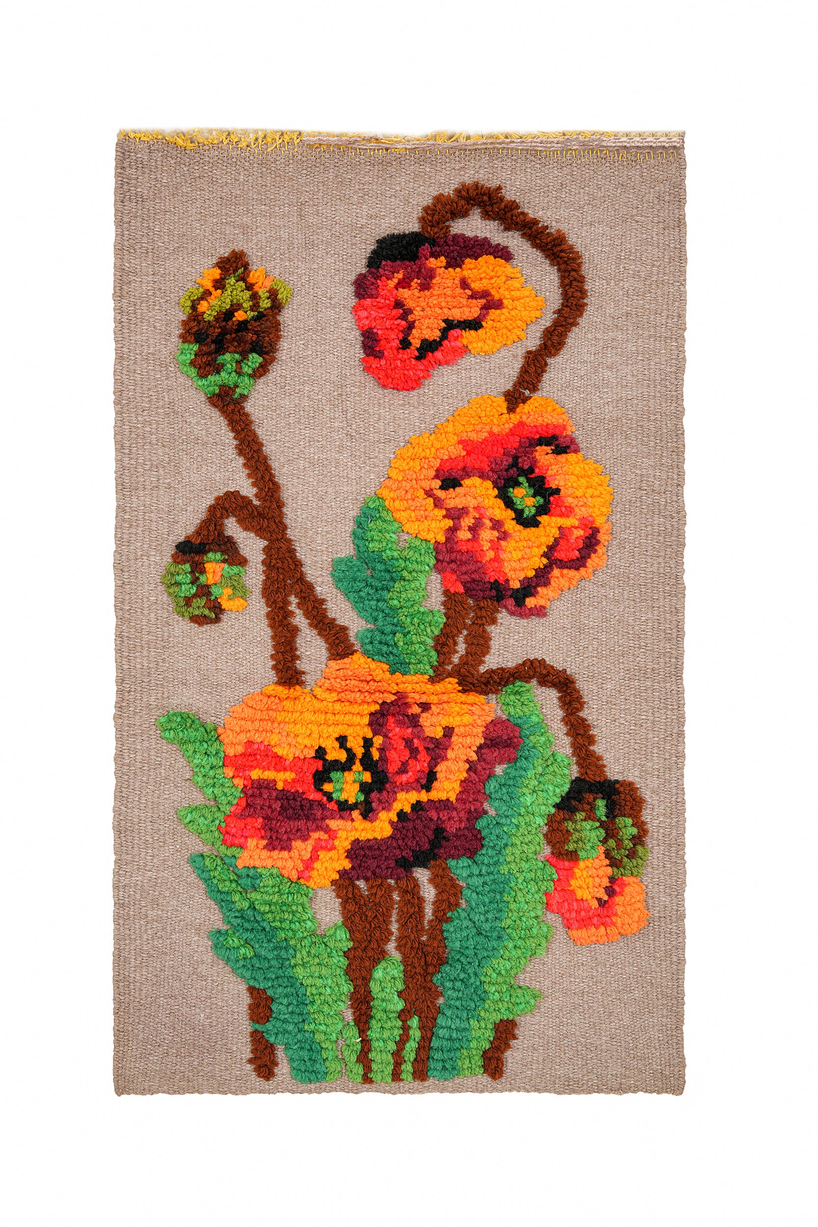 Vintage Scandinavian Tapestry 3' x 1'10''