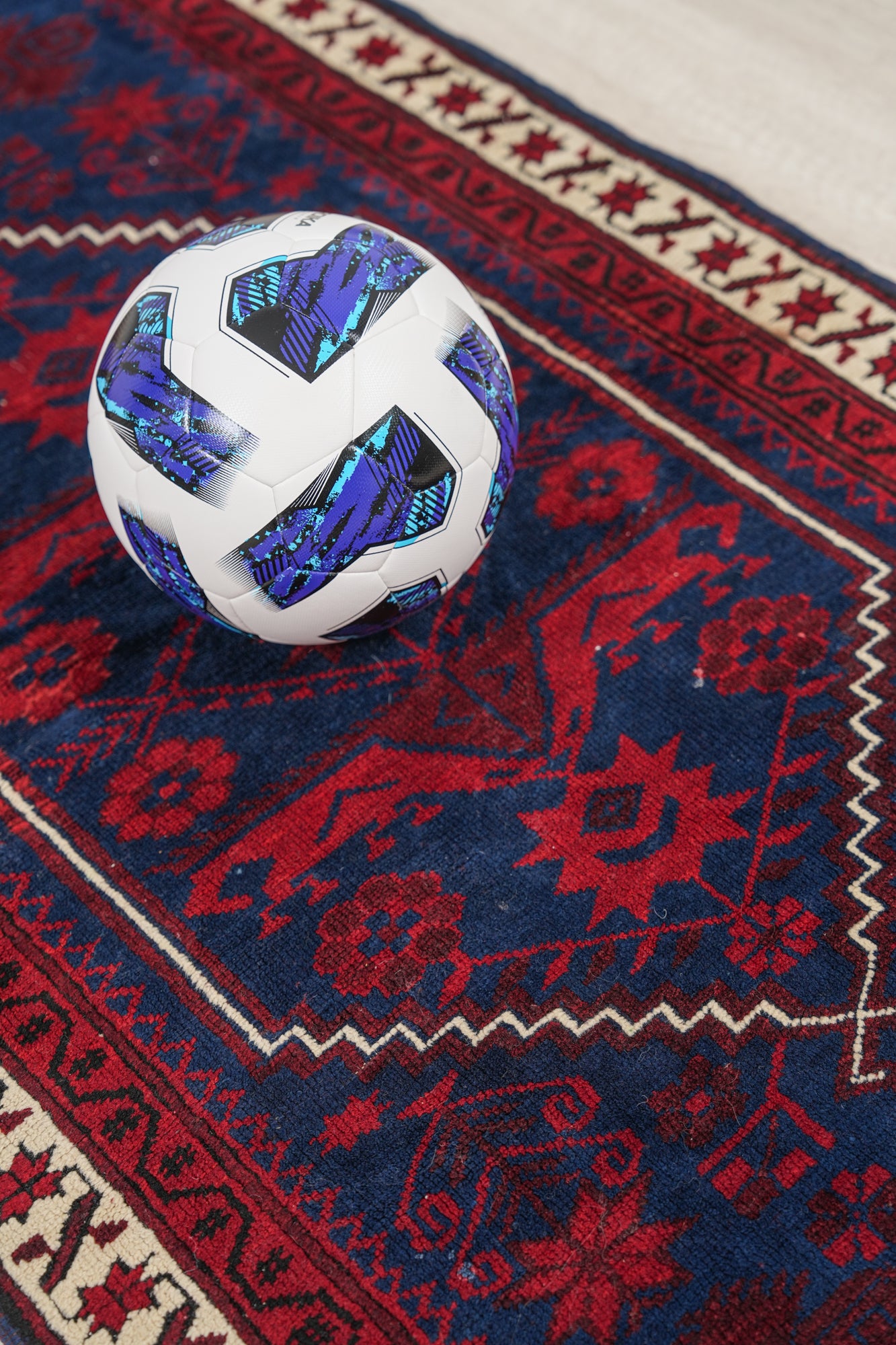 Vintage Turkish Tribal Rug 4'4" x 2'7"