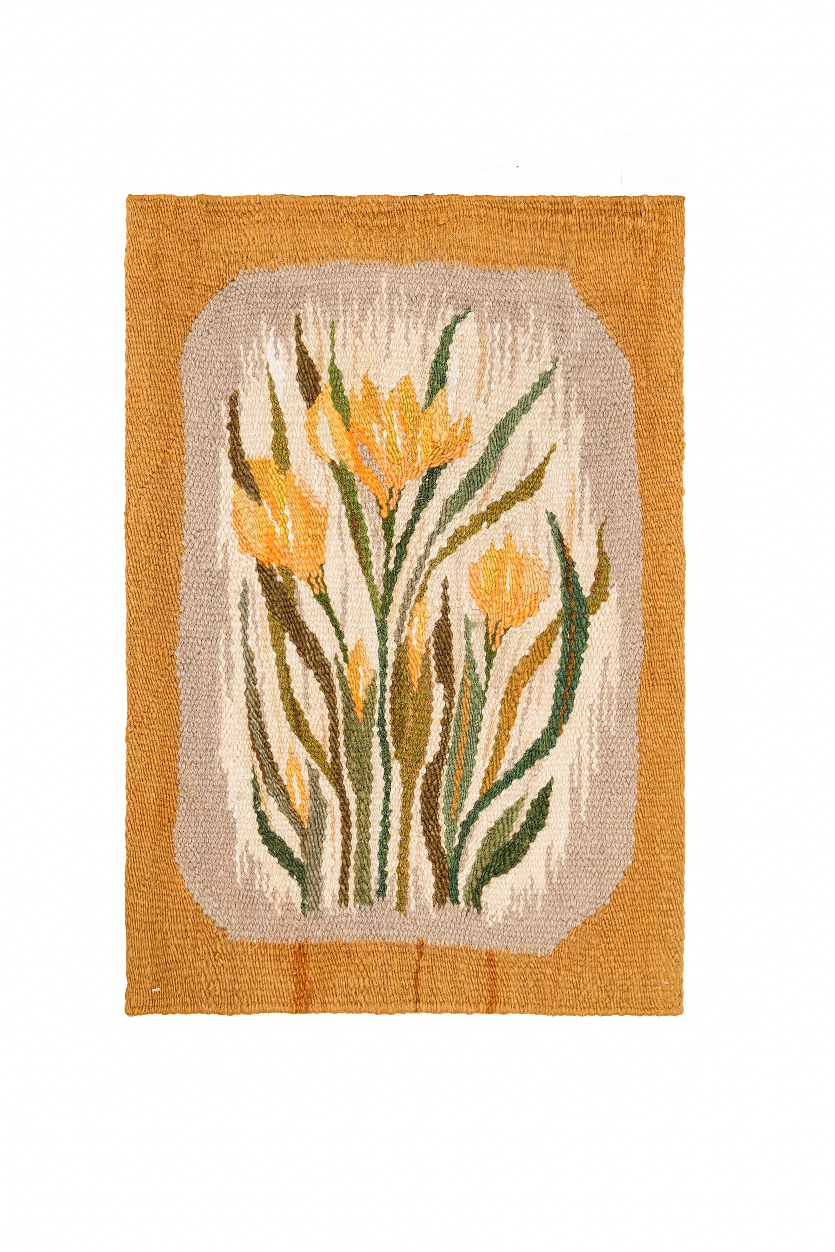 Vintage Polish Flemish Tapestry 1'10" X 1'3"