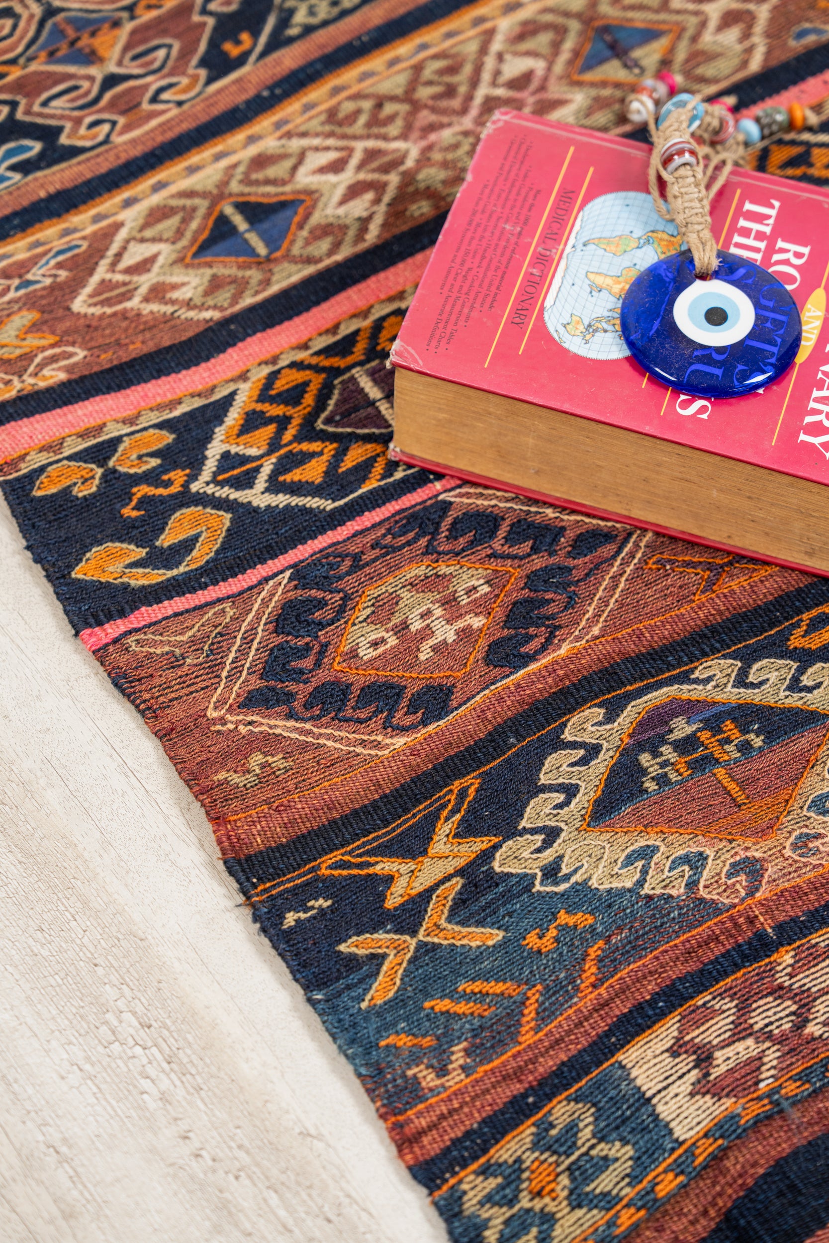 Antique Anatolian Kilim Fragment 3' X 2'4"