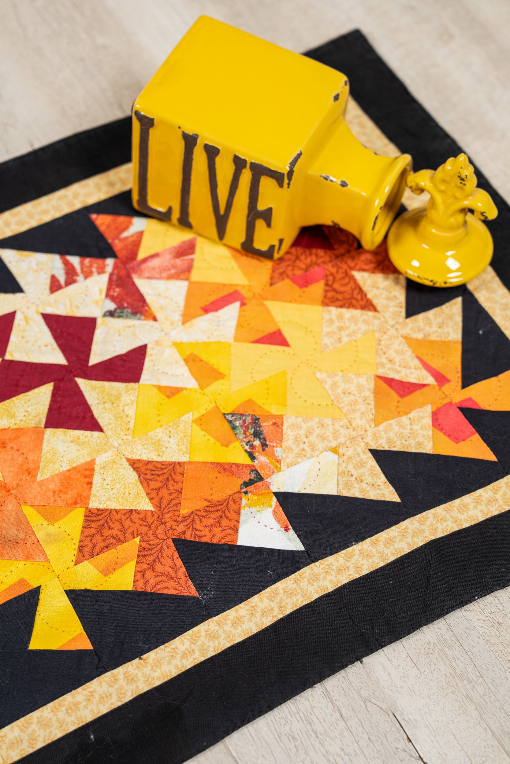 Vintage  European Textile  1'10" x 1'6"