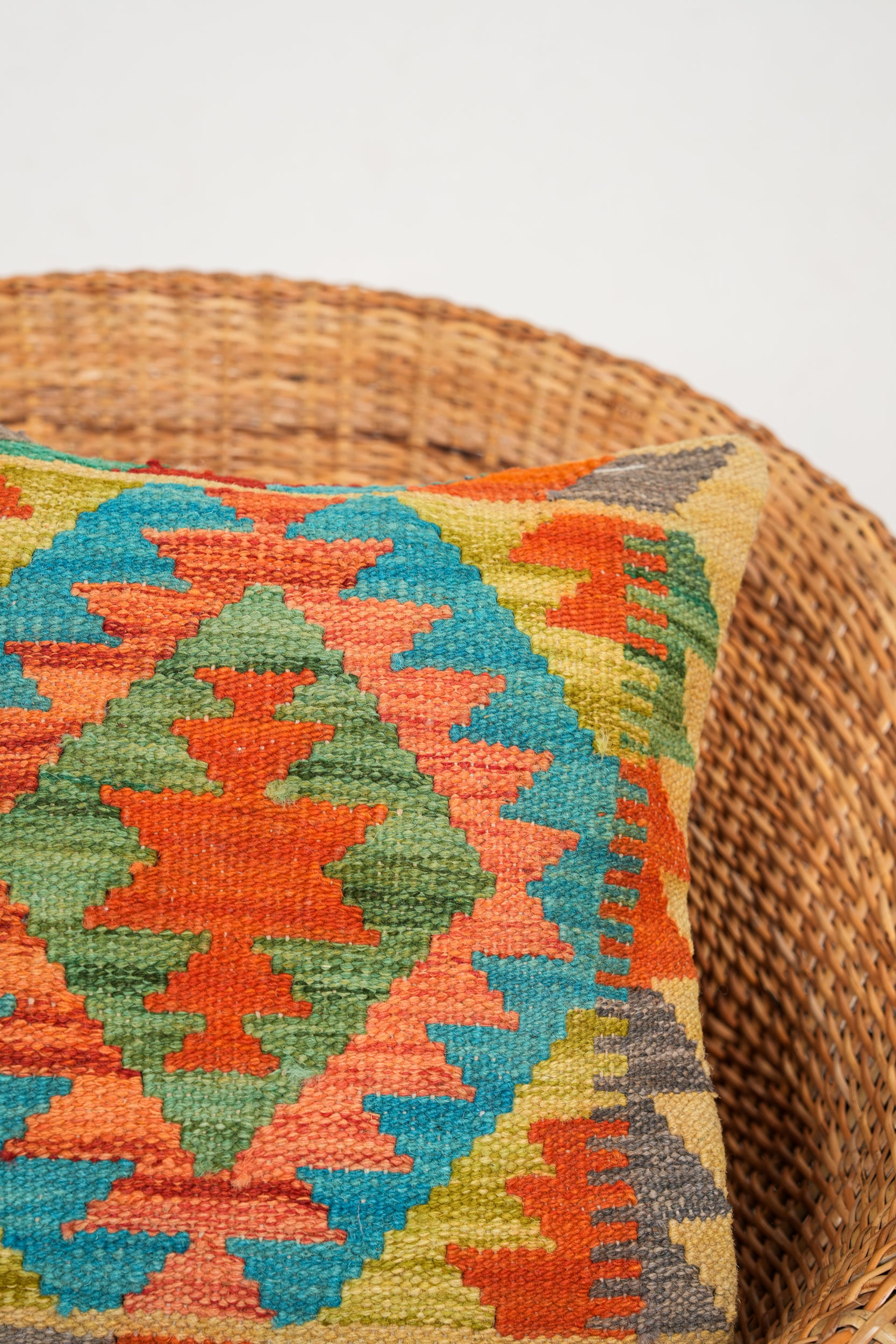 decorative kilim cushion cover 1'6" X 1'5"