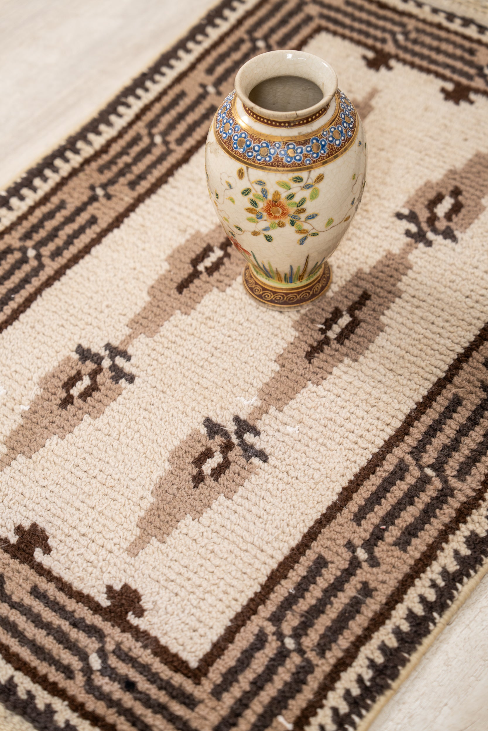 Vintage Moroccan Berber Rug 3'1" X 2'