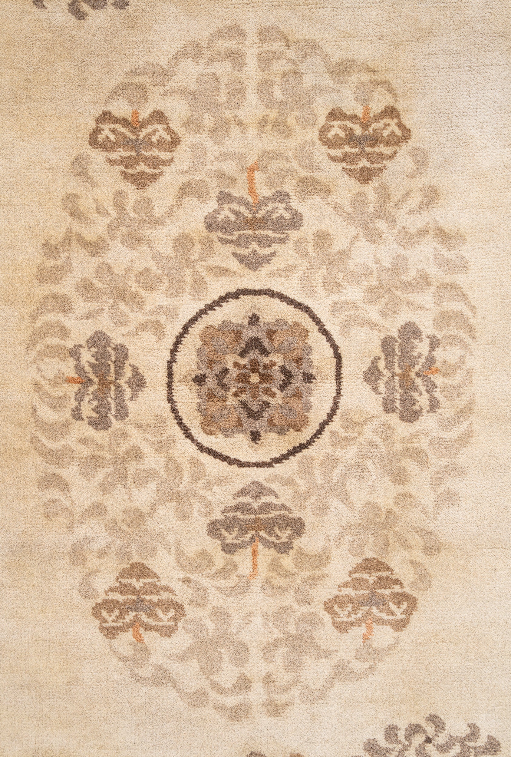 vintage Tibetan rug 5' x 3'