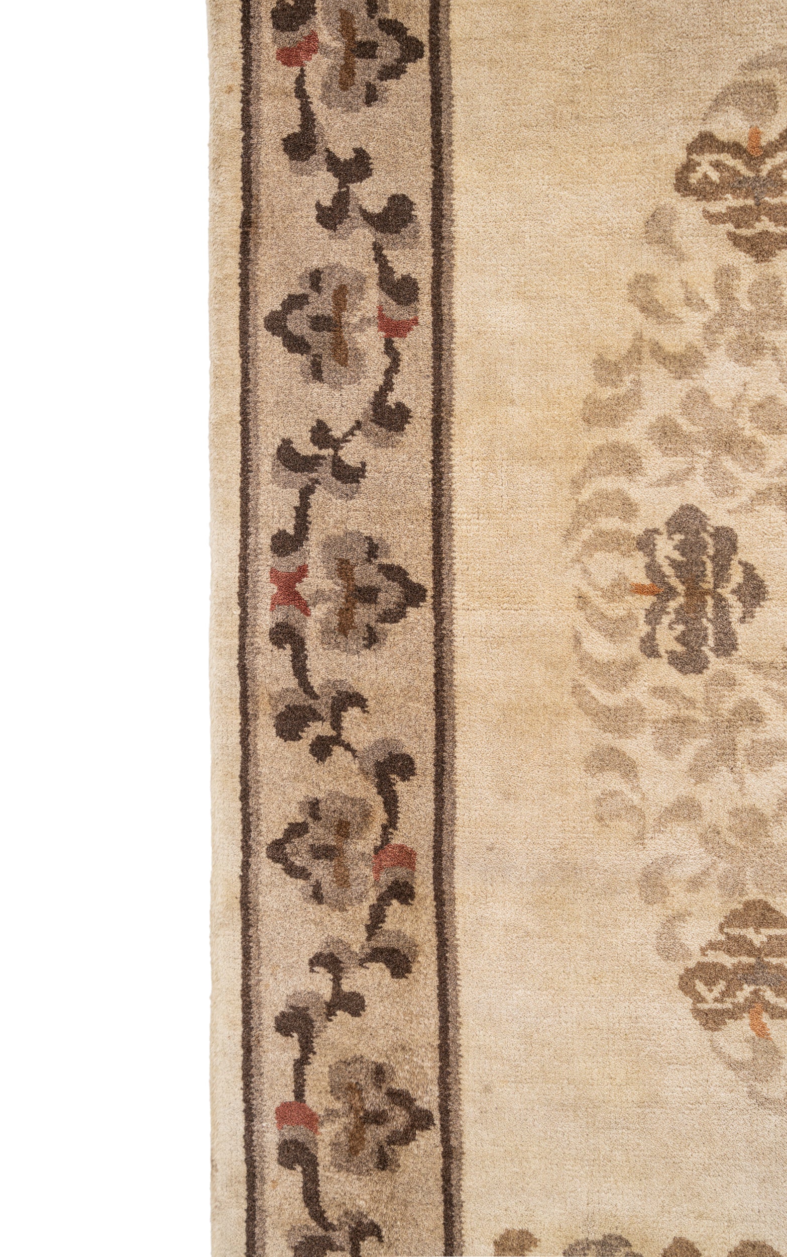 vintage Tibetan rug 5' x 3'