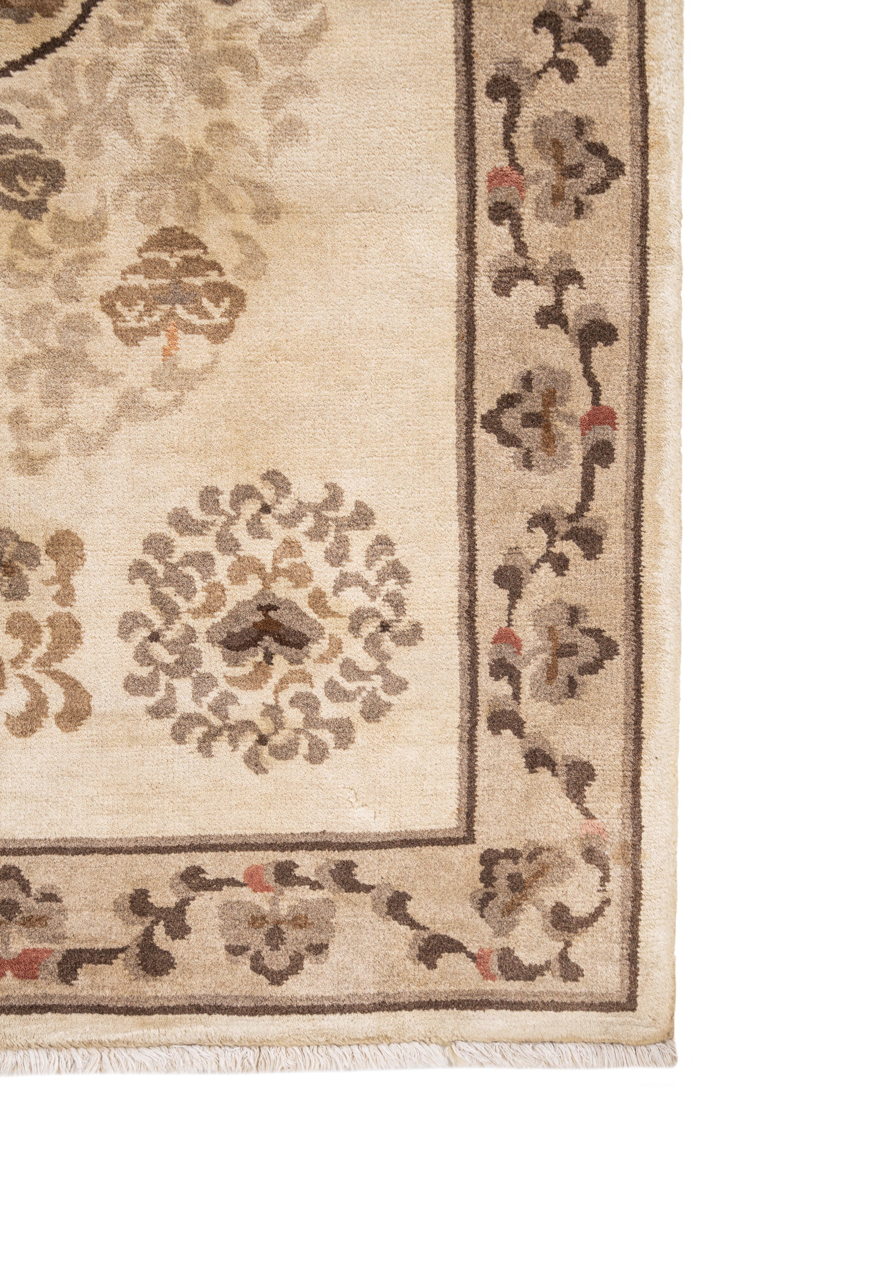 vintage Tibetan rug 5' x 3'