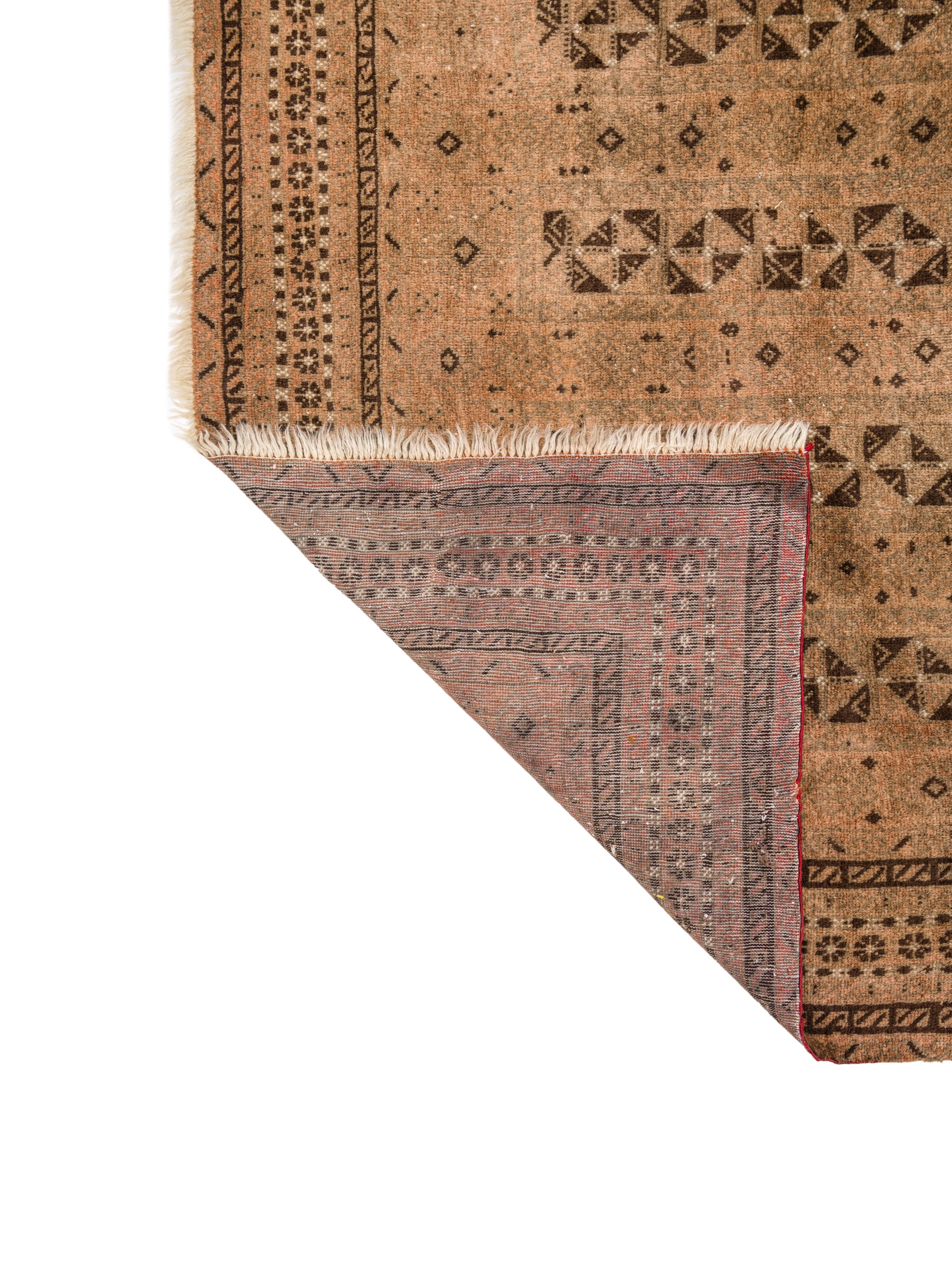 Vintage Turkmen Tribal Rug 10'3" x 6'5"