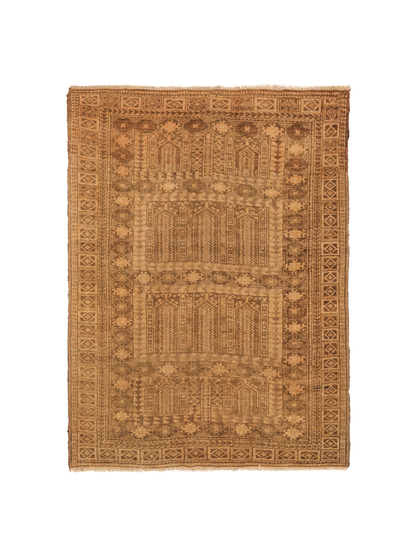 Vintage Baloch Rug 4'3" X 3'4"