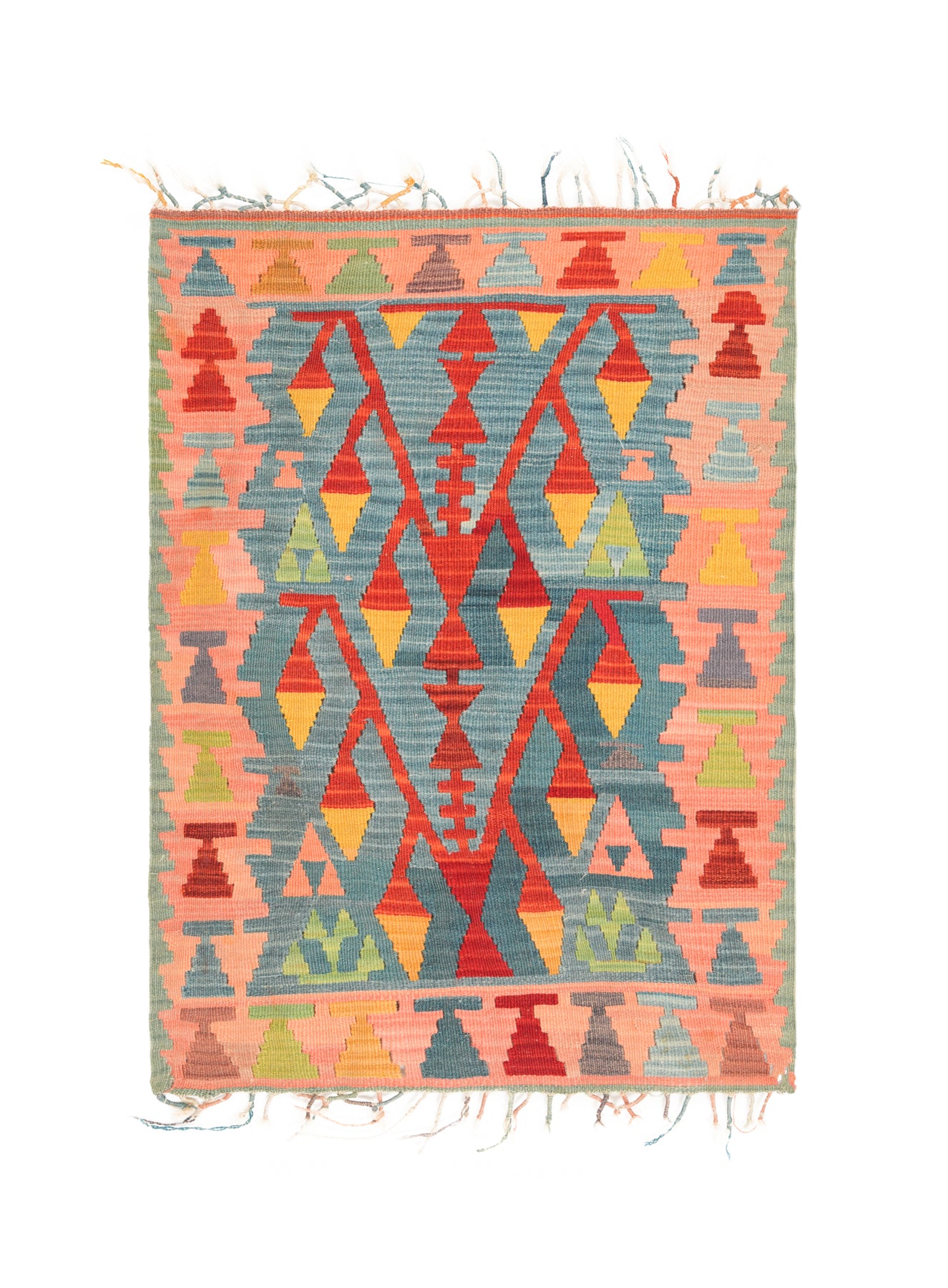 Vintage Turkish Kilim 3'8" x 2'9"