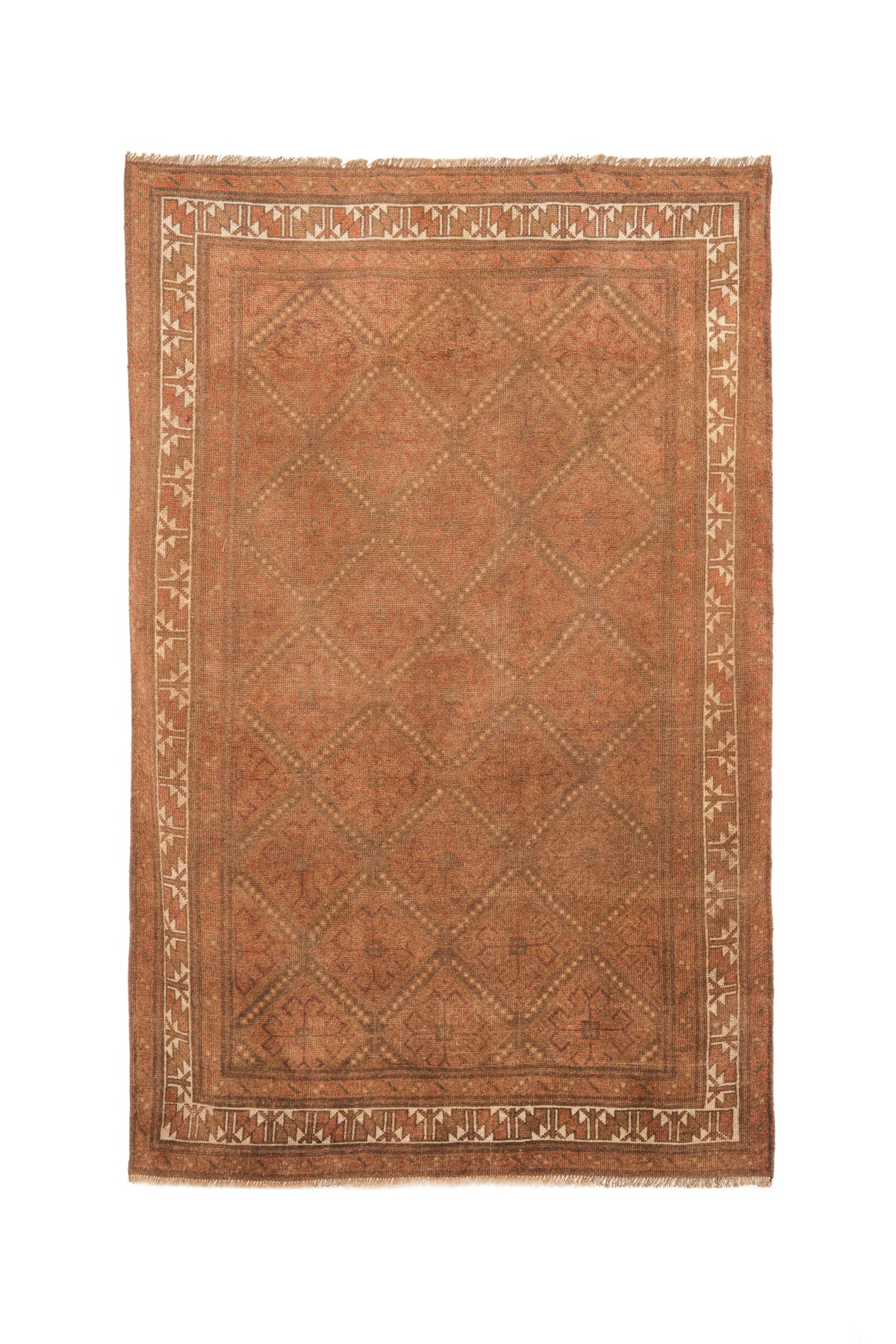 Vintage Baloch Tribal Rug 7'8" X 5'4"