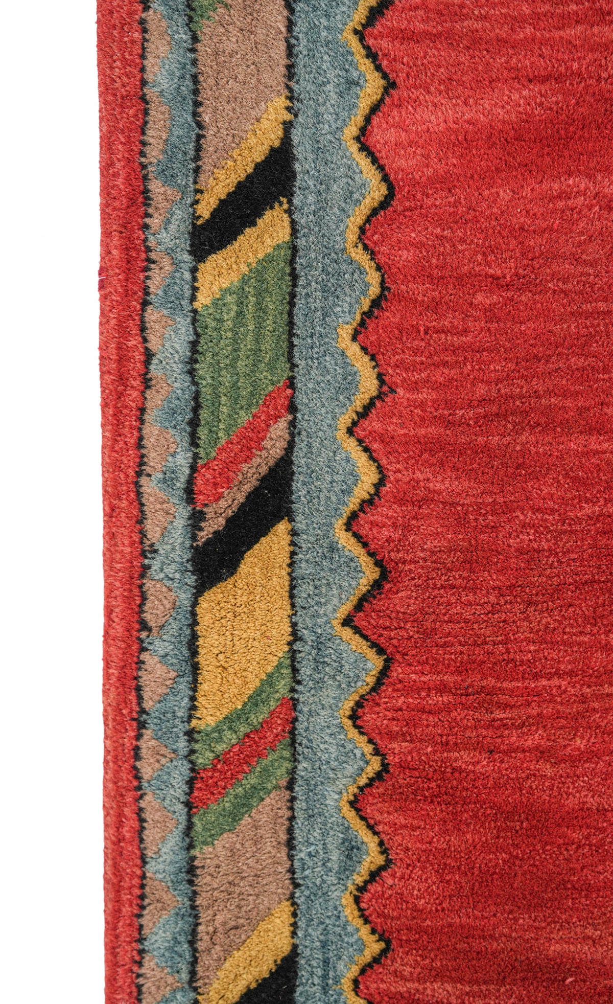 Vintage German Hook Rug 4'10" X 3'1"