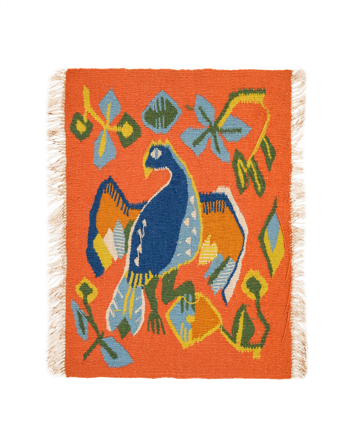 Vintage Scandinavian Flemish Tapestry 1'4" x 1'