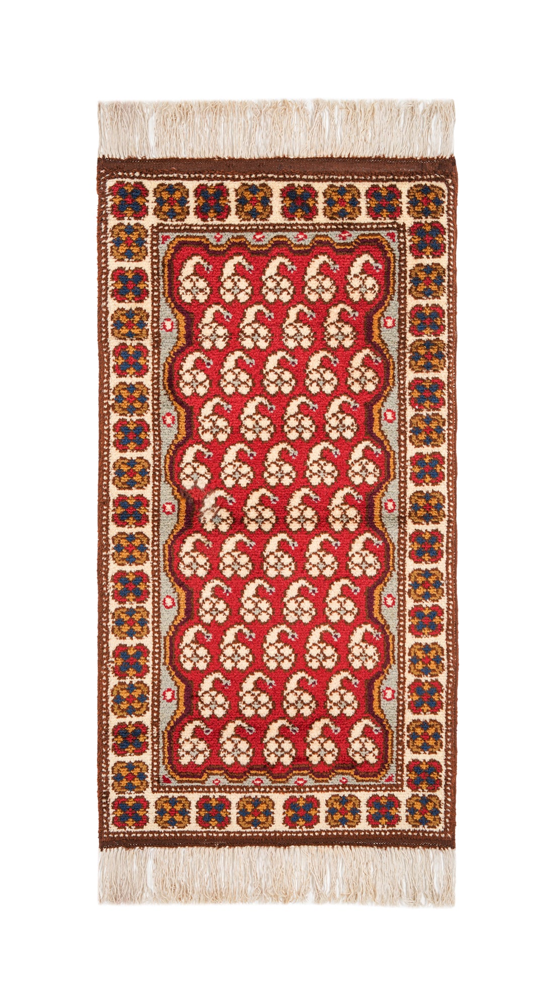 Vintage Moroccan Rug 5'4"x 2'10"