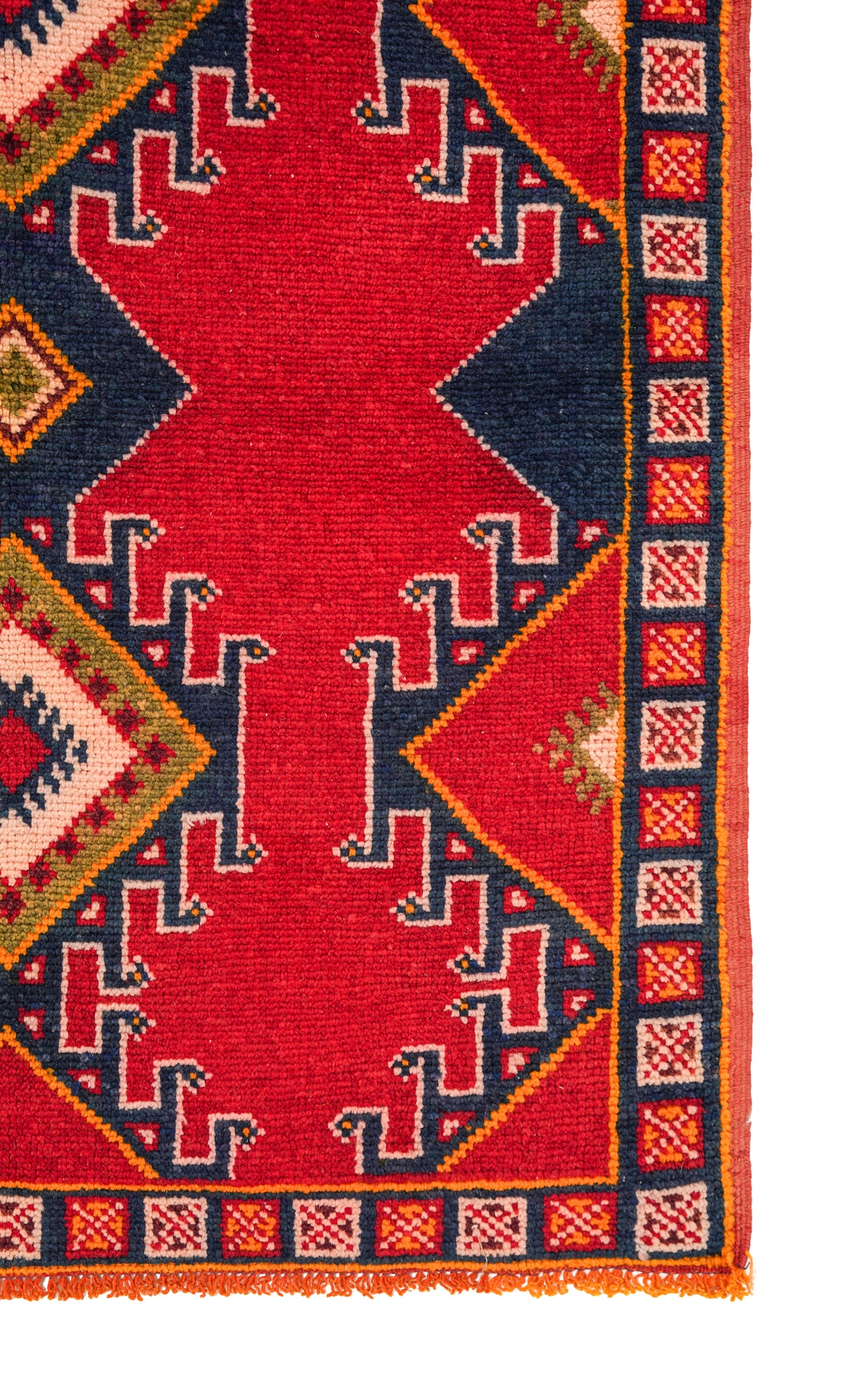 Vintage Moroccan Rug 4'7" x 3'7"