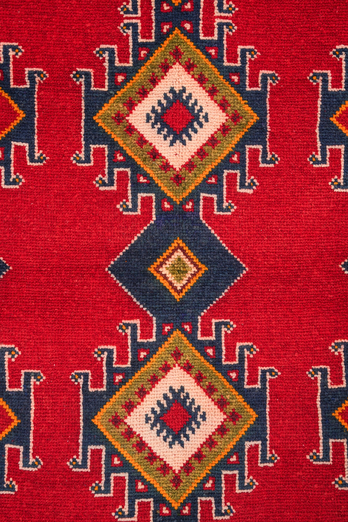 Vintage Moroccan Rug 4'7" x 3'7"