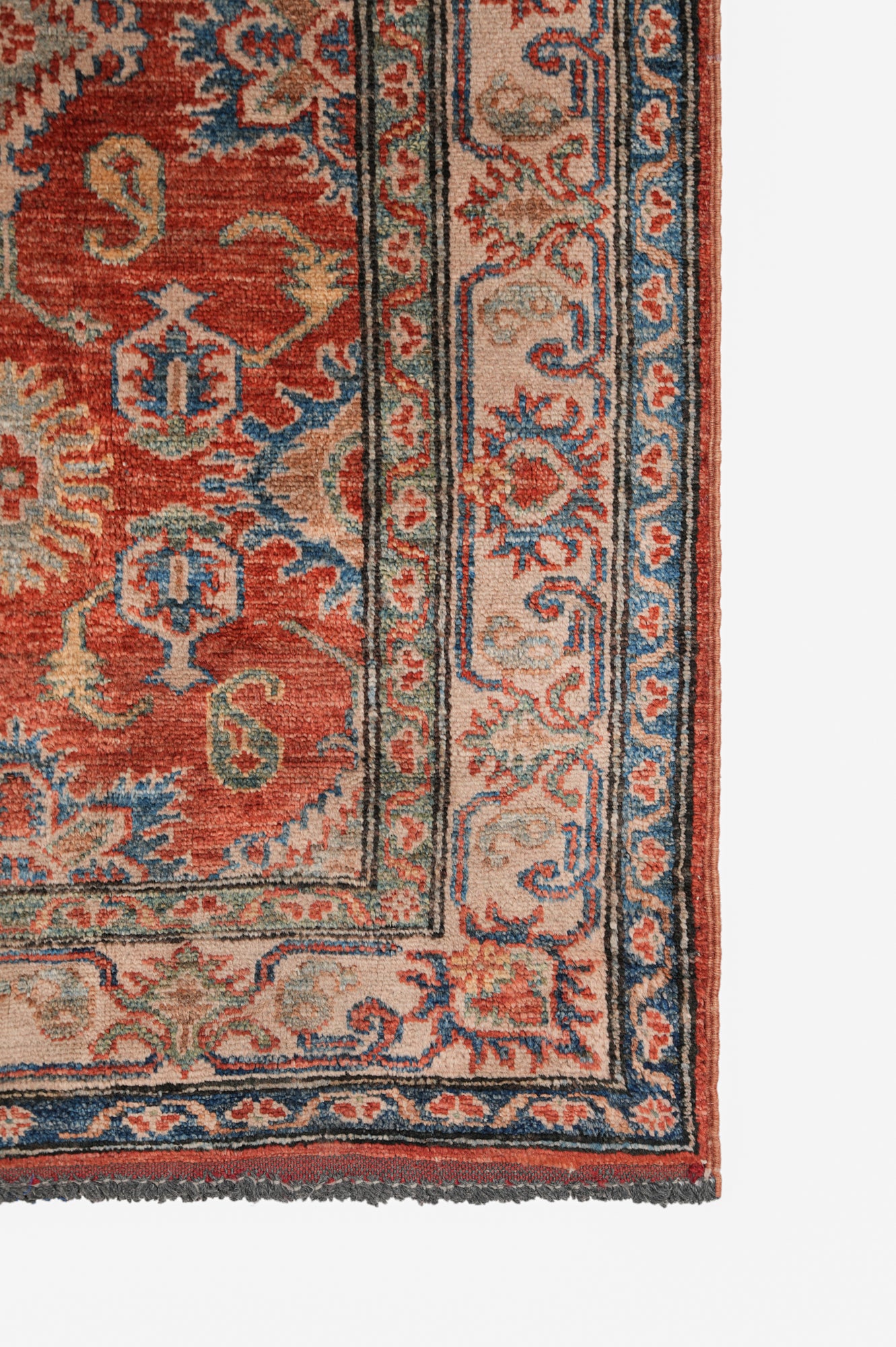 VINTAGE Afghan RUG 4' x 2'7"