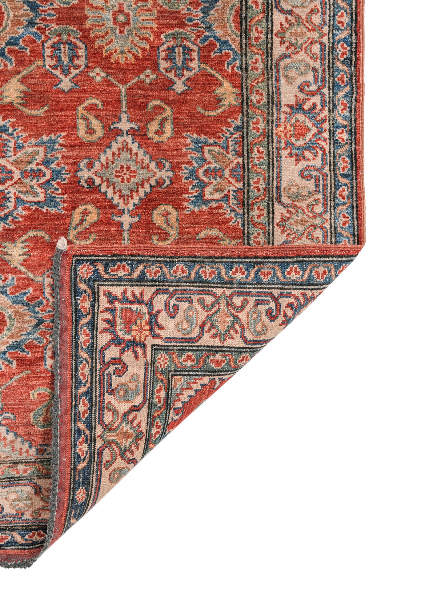 VINTAGE Afghan RUG 4' x 2'7"