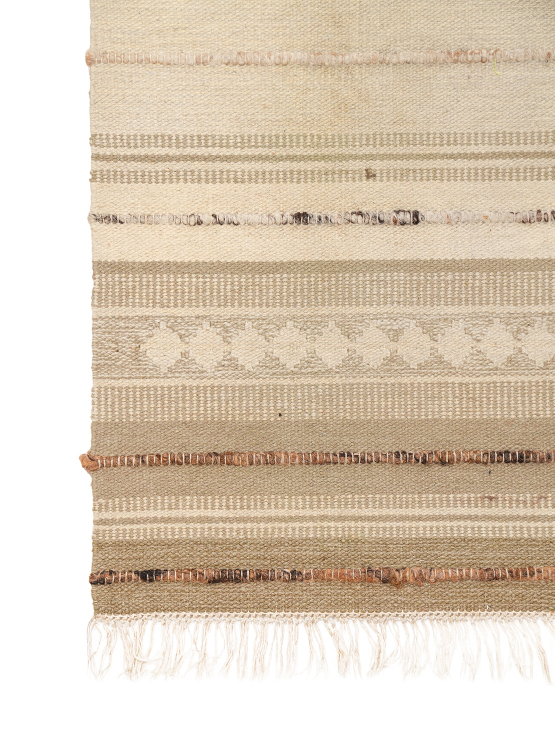 Vintage Scandinavian Kilim Runner 6'4" x 2'